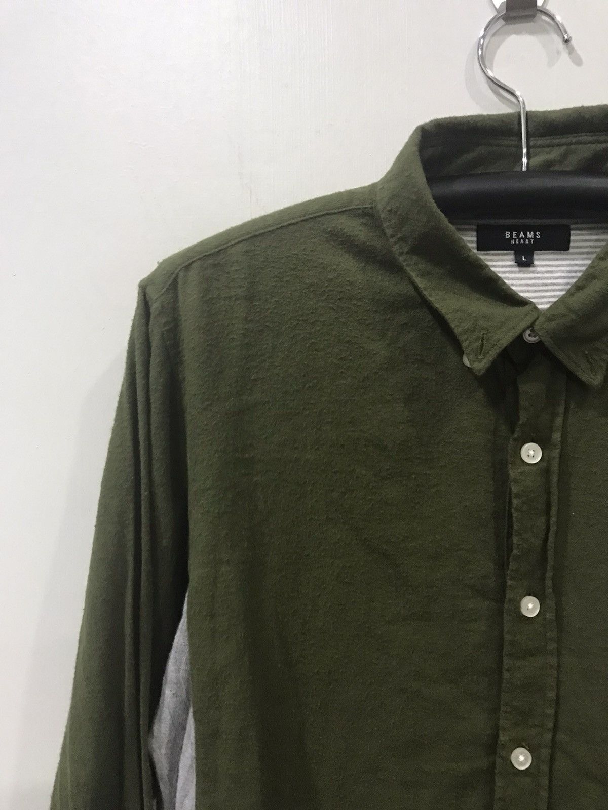 Beams Plus BEAMS HEART Two Tones Shirt Size US L / EU 52-54 / 3 - 4 Thumbnail