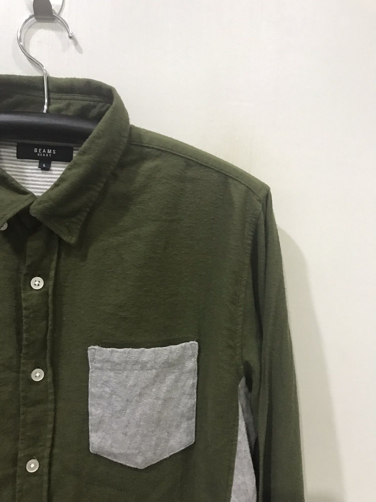 Beams Plus BEAMS HEART Two Tones Shirt Size US L / EU 52-54 / 3 - 3 Thumbnail