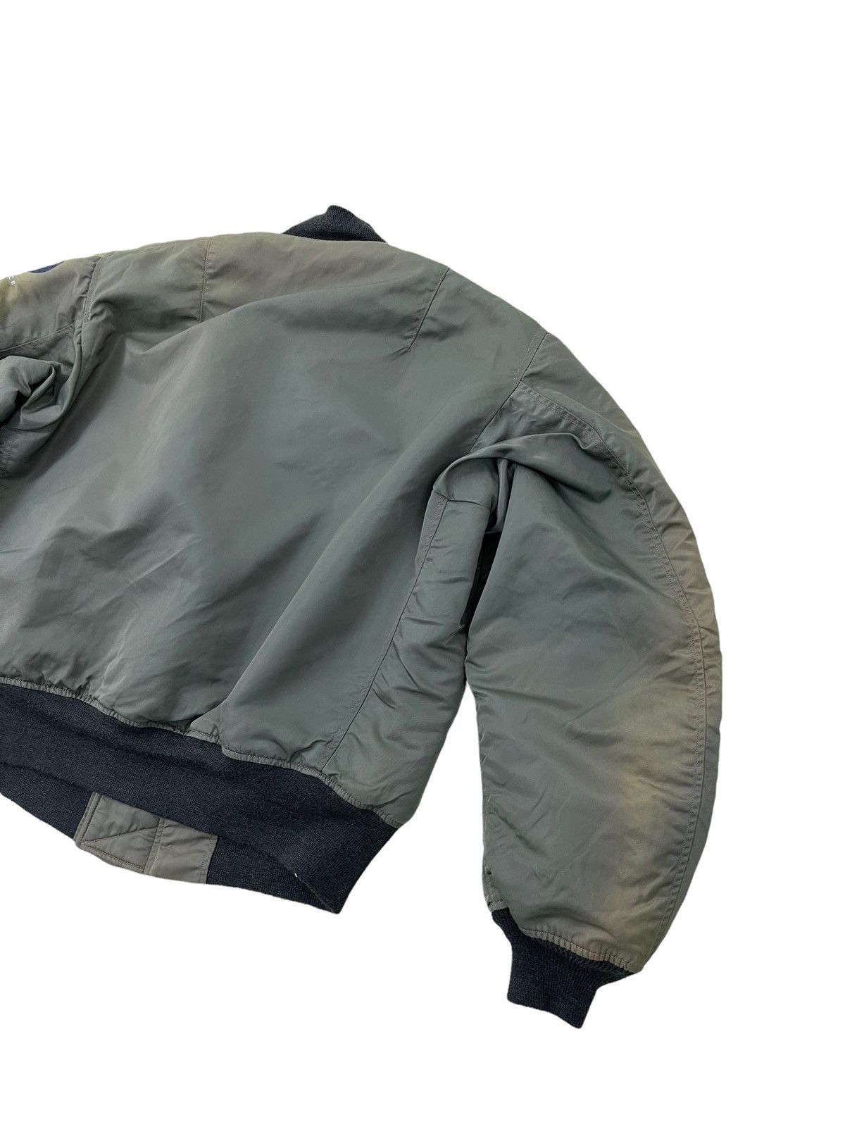 Buzz Rickson's Buzz Ricksons Lion Uniform Inc Thick MA-1 Jacket USAF 2🟩 Size US M / EU 48-50 / 2 - 11 Thumbnail
