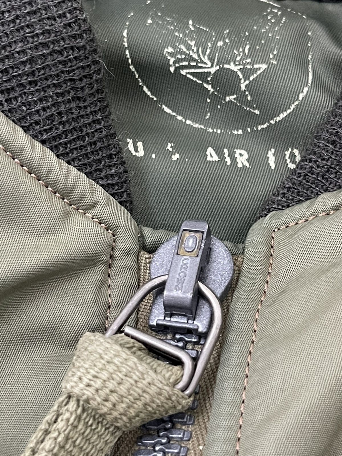Buzz Rickson's Buzz Ricksons Lion Uniform Inc Thick MA-1 Jacket USAF 2🟩 Size US M / EU 48-50 / 2 - 12 Thumbnail