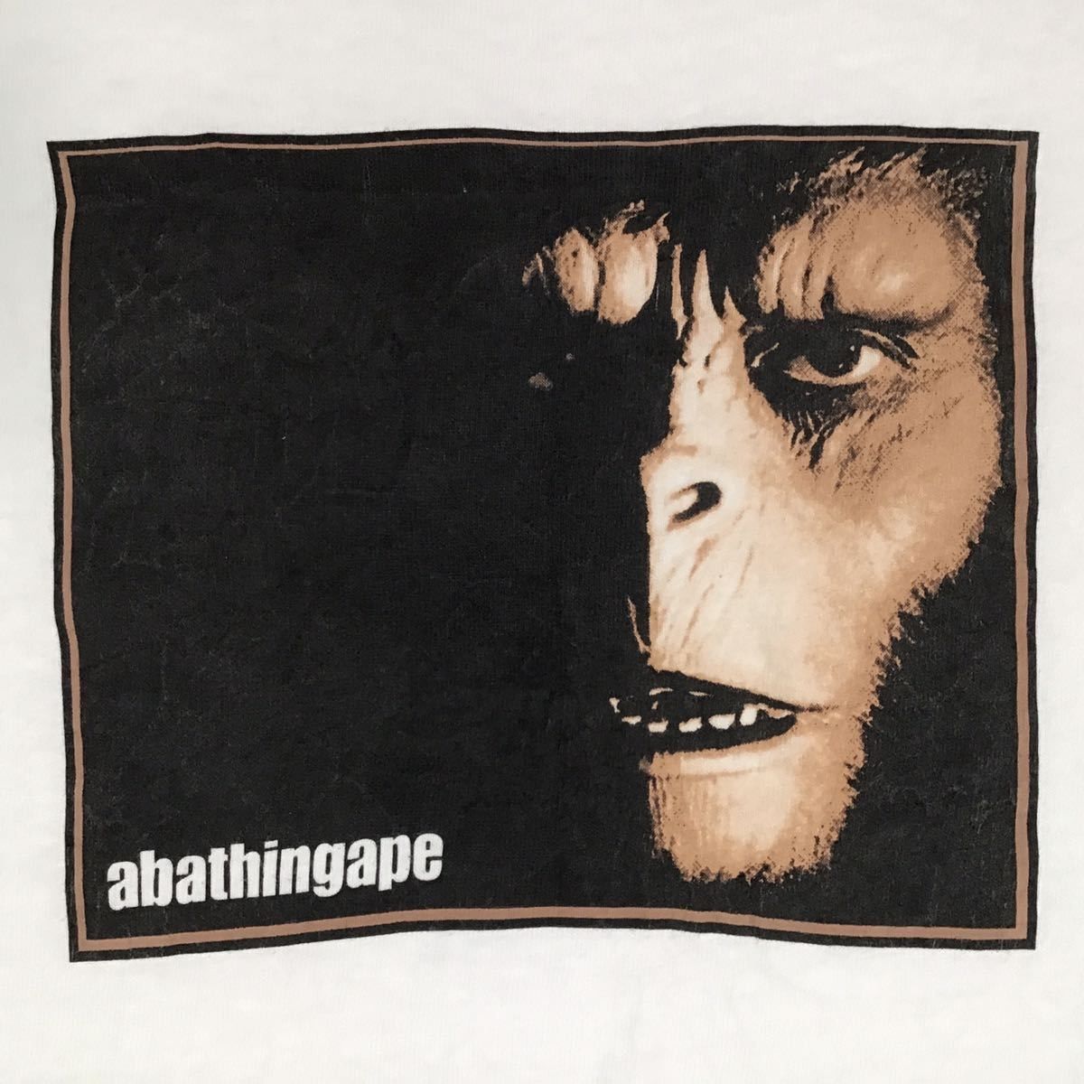 Bape × Vintage BAPE× stash vintage Hanes body compression T-shirt ape NIGO Size US M / EU 48-50 / 2 - 2 Thumbnail