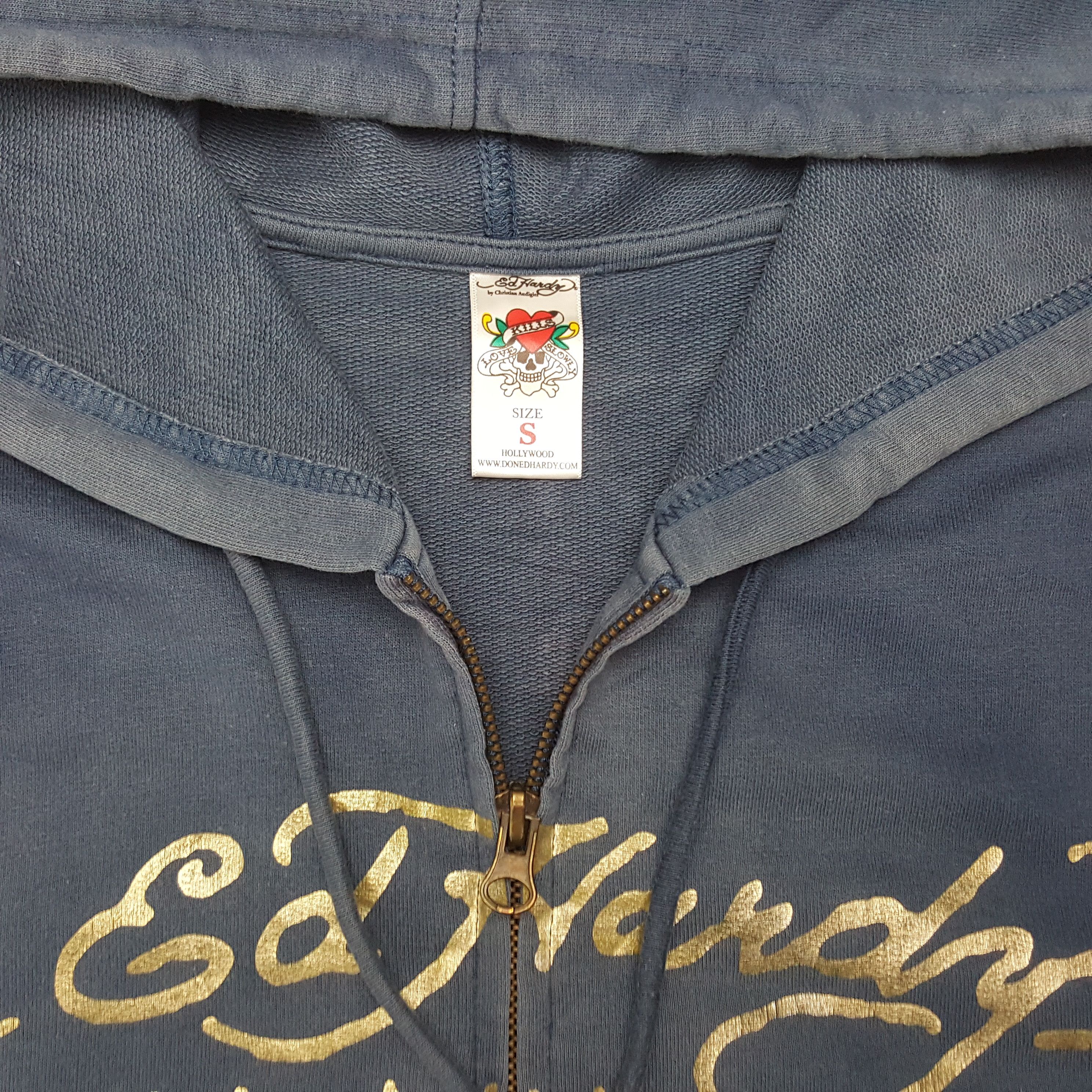 Christian Audigier × Ed Hardy × Vintage Vintage Ed Hardy by Christian Audigier Hoodies Size US S / EU 44-46 / 1 - 5 Thumbnail