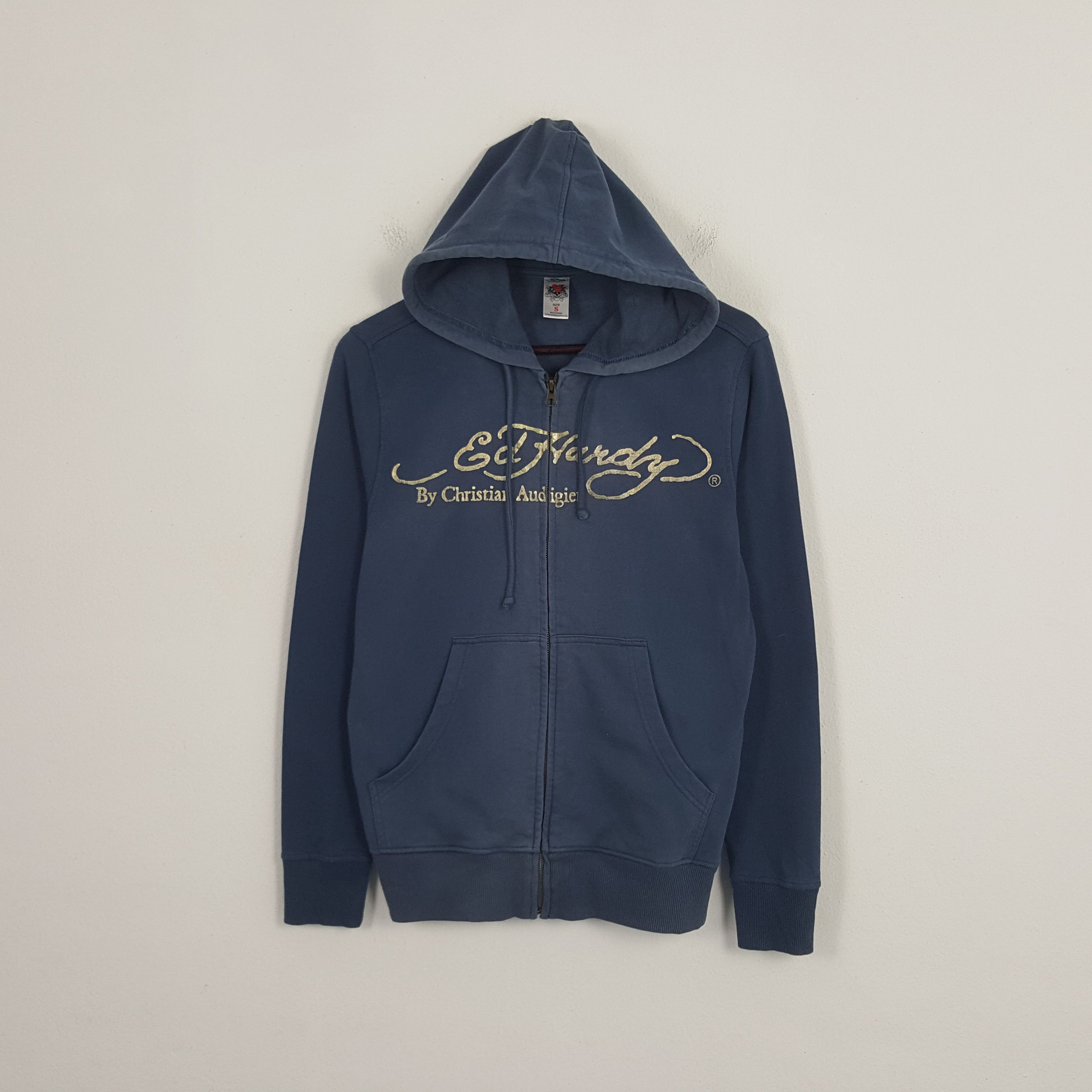 Christian Audigier × Ed Hardy × Vintage Vintage Ed Hardy by Christian Audigier Hoodies Size US S / EU 44-46 / 1 - 2 Thumbnail