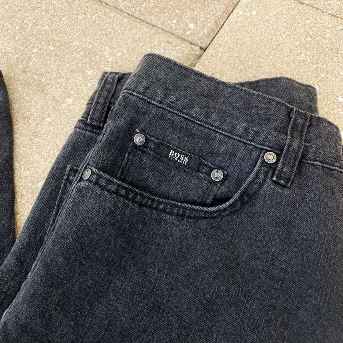 Designer × Hugo Boss Hugo Boss Black Denim Jeans Size US 32 / EU 48 - 9 Thumbnail
