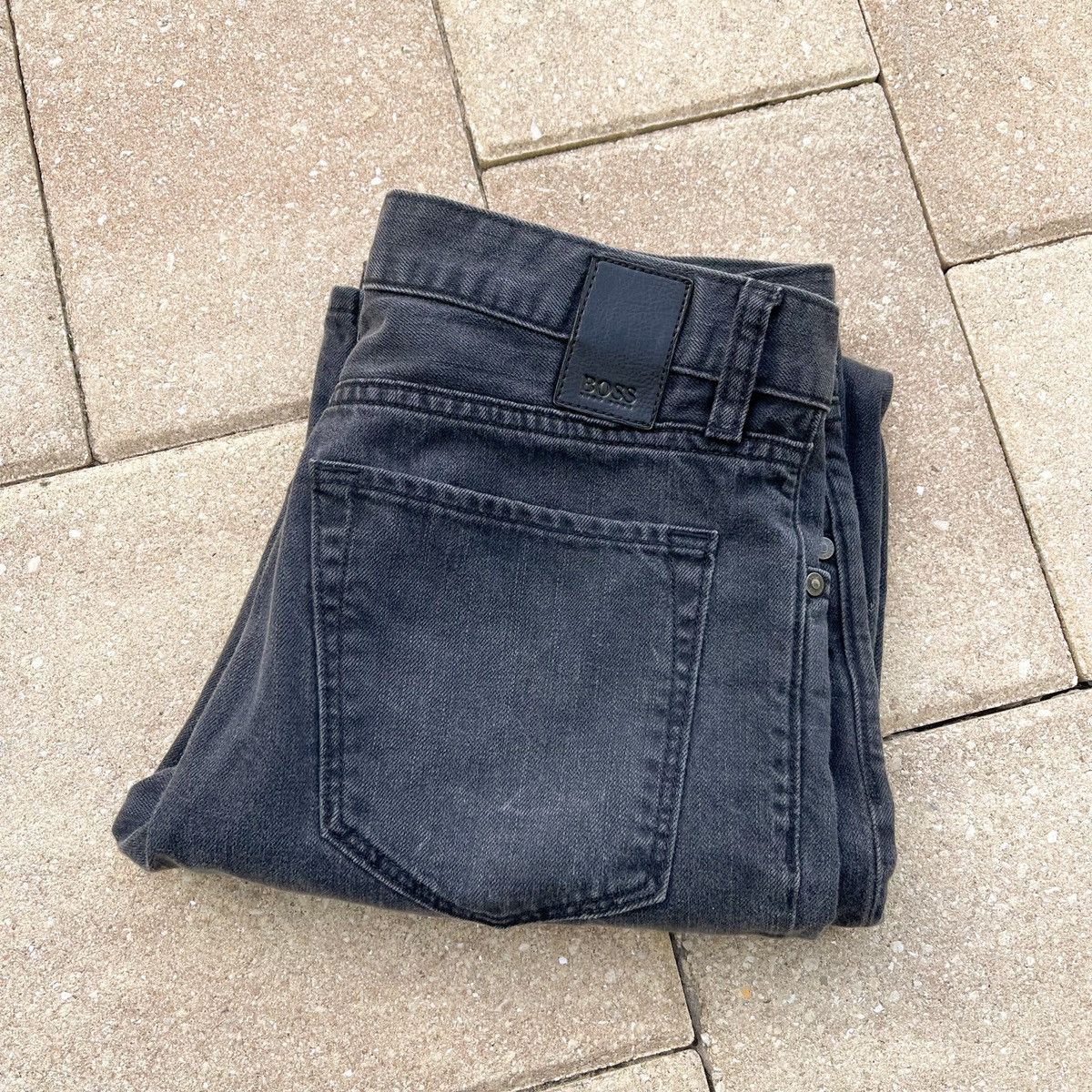 Designer × Hugo Boss Hugo Boss Black Denim Jeans Size US 32 / EU 48 - 3 Thumbnail