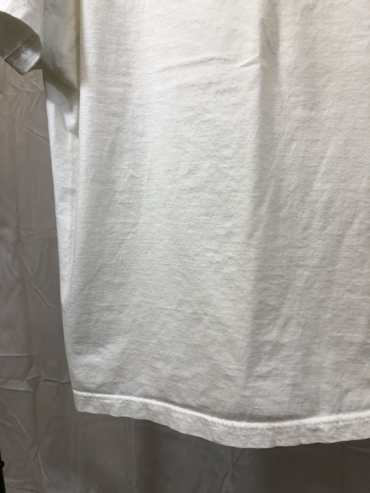 Vintage French Language Faded White Tee Size US XL / EU 56 / 4 - 13 Thumbnail