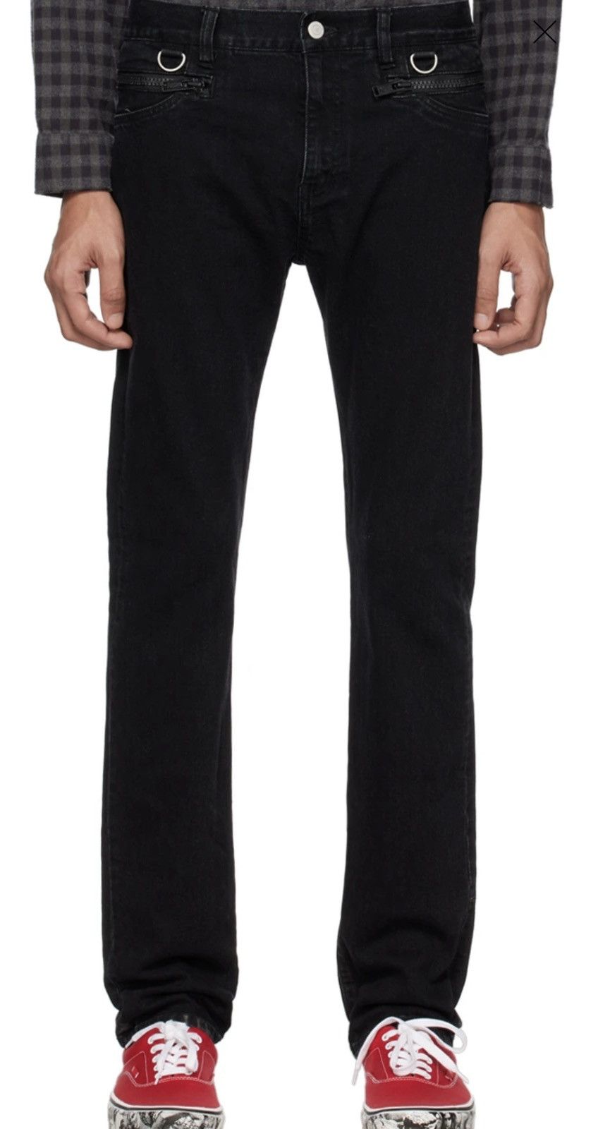 Undercover UNDERCOVERISM Black D-Ring Jeans Size US 32 / EU 48 - 10 Thumbnail
