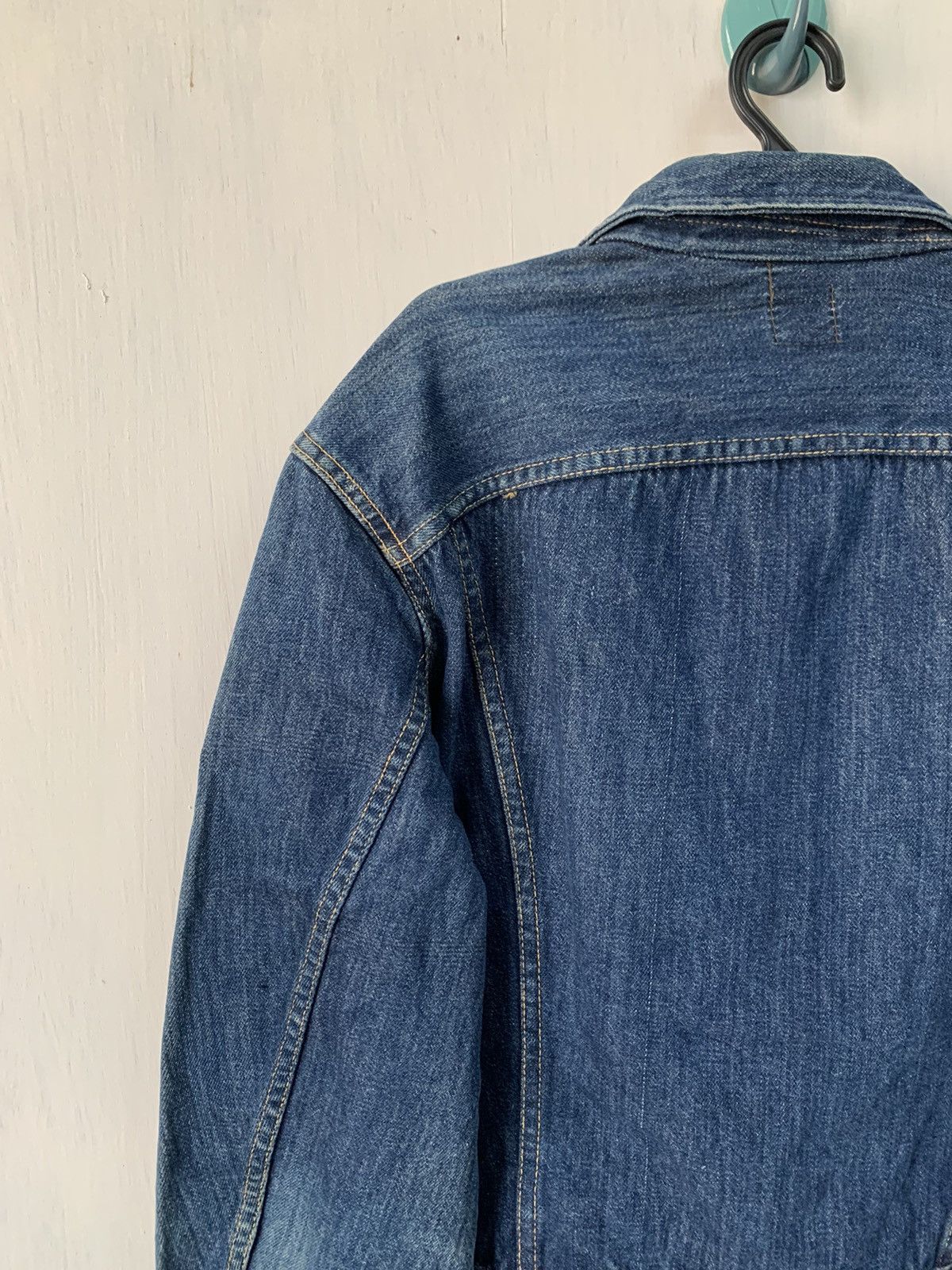 Lee Vtg 80s Lee Denim Trucker Jacket Made in Usa Size US M / EU 48-50 / 2 - 9 Thumbnail