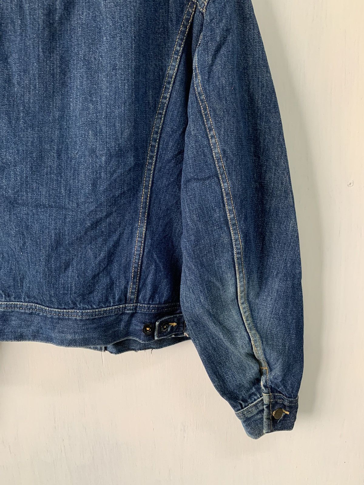 Lee Vtg 80s Lee Denim Trucker Jacket Made in Usa Size US M / EU 48-50 / 2 - 11 Thumbnail