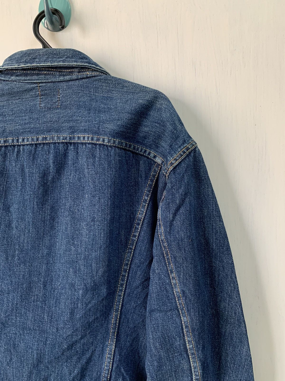Lee Vtg 80s Lee Denim Trucker Jacket Made in Usa Size US M / EU 48-50 / 2 - 10 Thumbnail