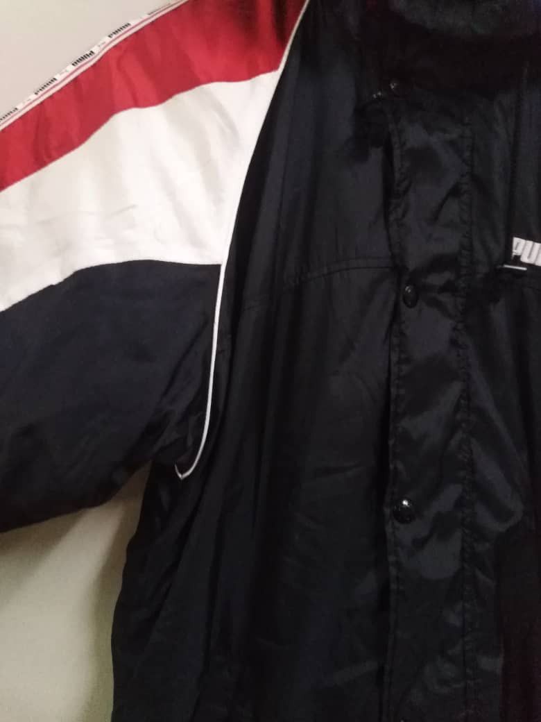 Puma Vintage Puma Sherpa Jacket Hooded Big Logo At Back Size US M / EU 48-50 / 2 - 4 Thumbnail