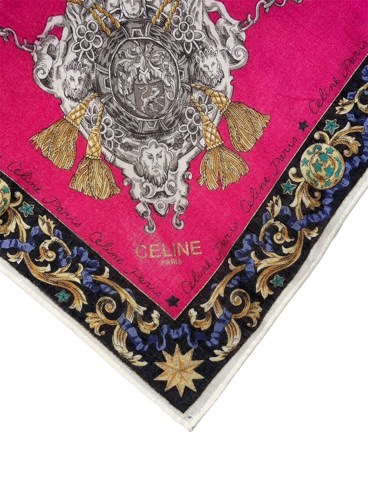 Celine LOT OF 2 VINTAGE CELINE HANDKERCHIEF Size ONE SIZE - 5 Thumbnail