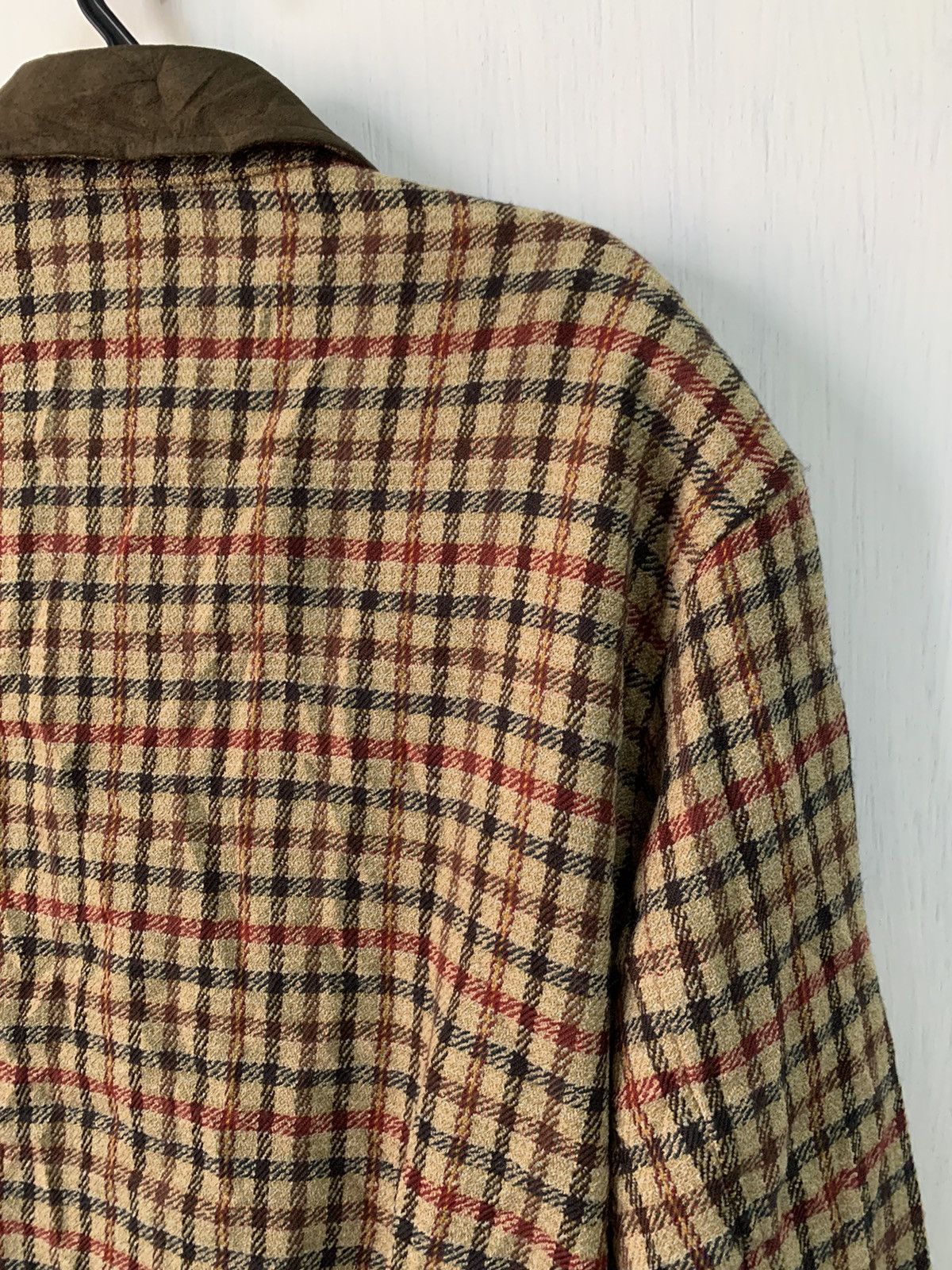 Burberry Vtg Burberrys Checkered Like Wool Jacket Size M / US 6-8 / IT 42-44 - 10 Thumbnail