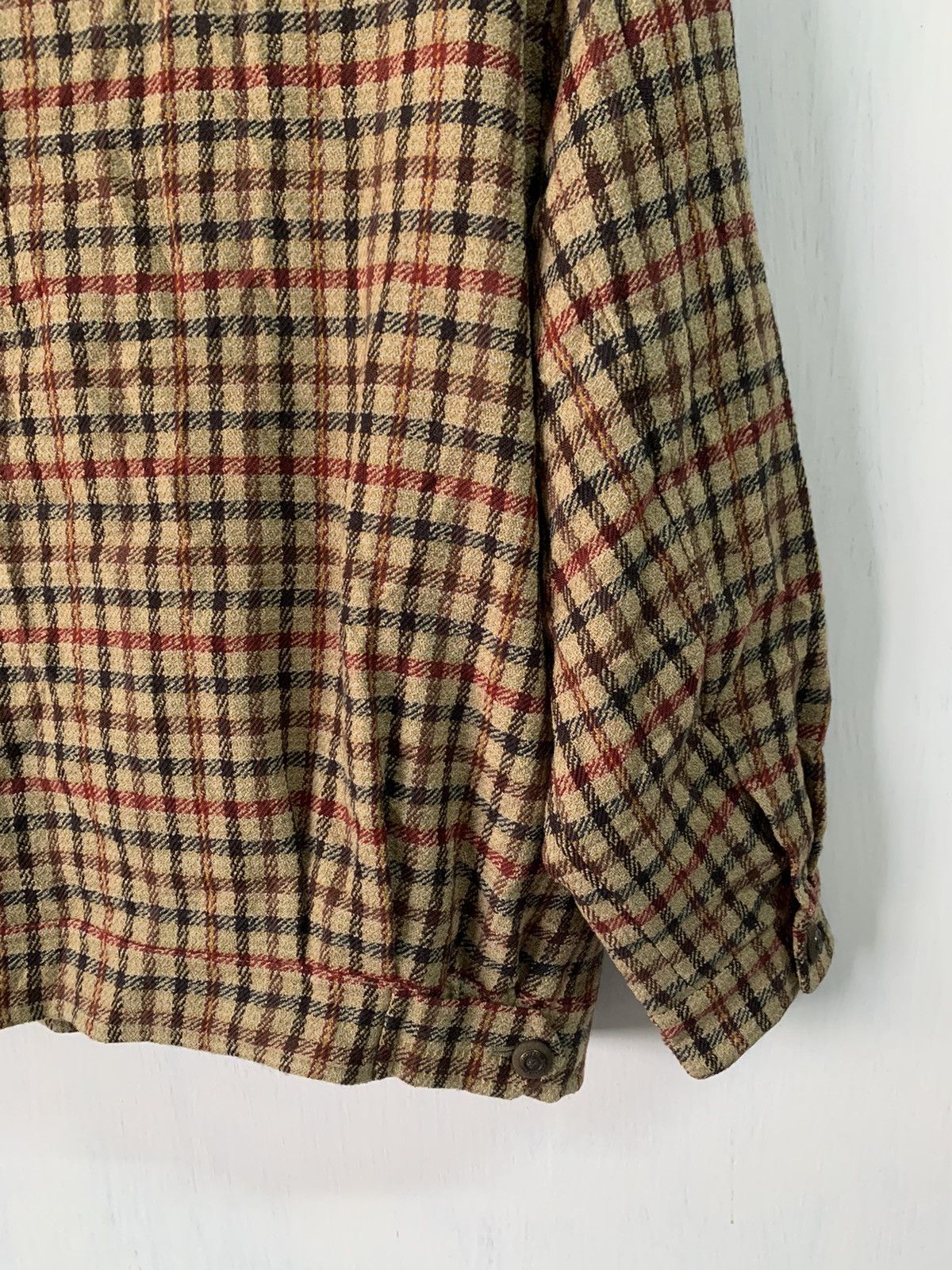 Burberry Vtg Burberrys Checkered Like Wool Jacket Size M / US 6-8 / IT 42-44 - 11 Thumbnail