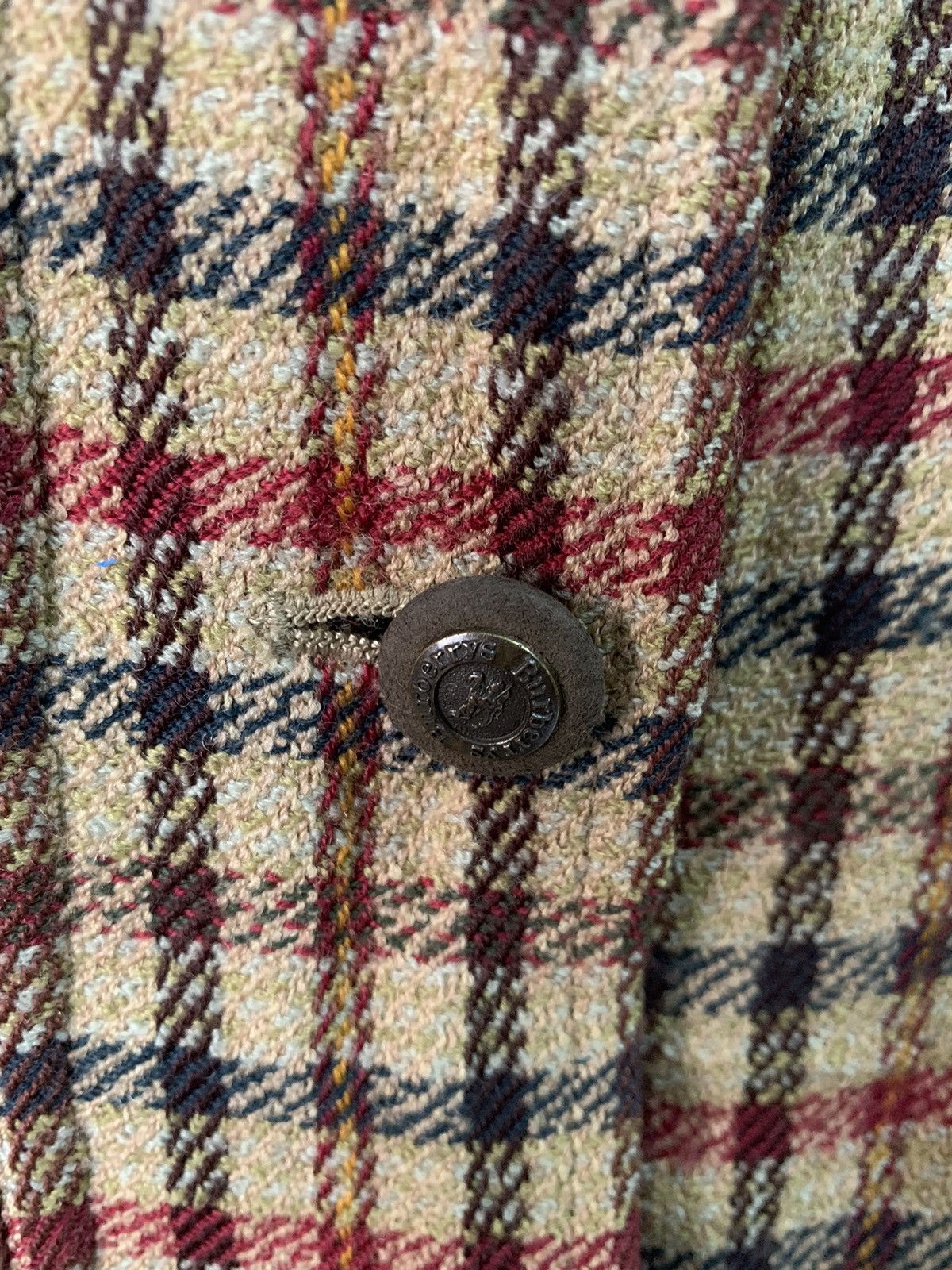 Burberry Vtg Burberrys Checkered Like Wool Jacket Size M / US 6-8 / IT 42-44 - 7 Thumbnail