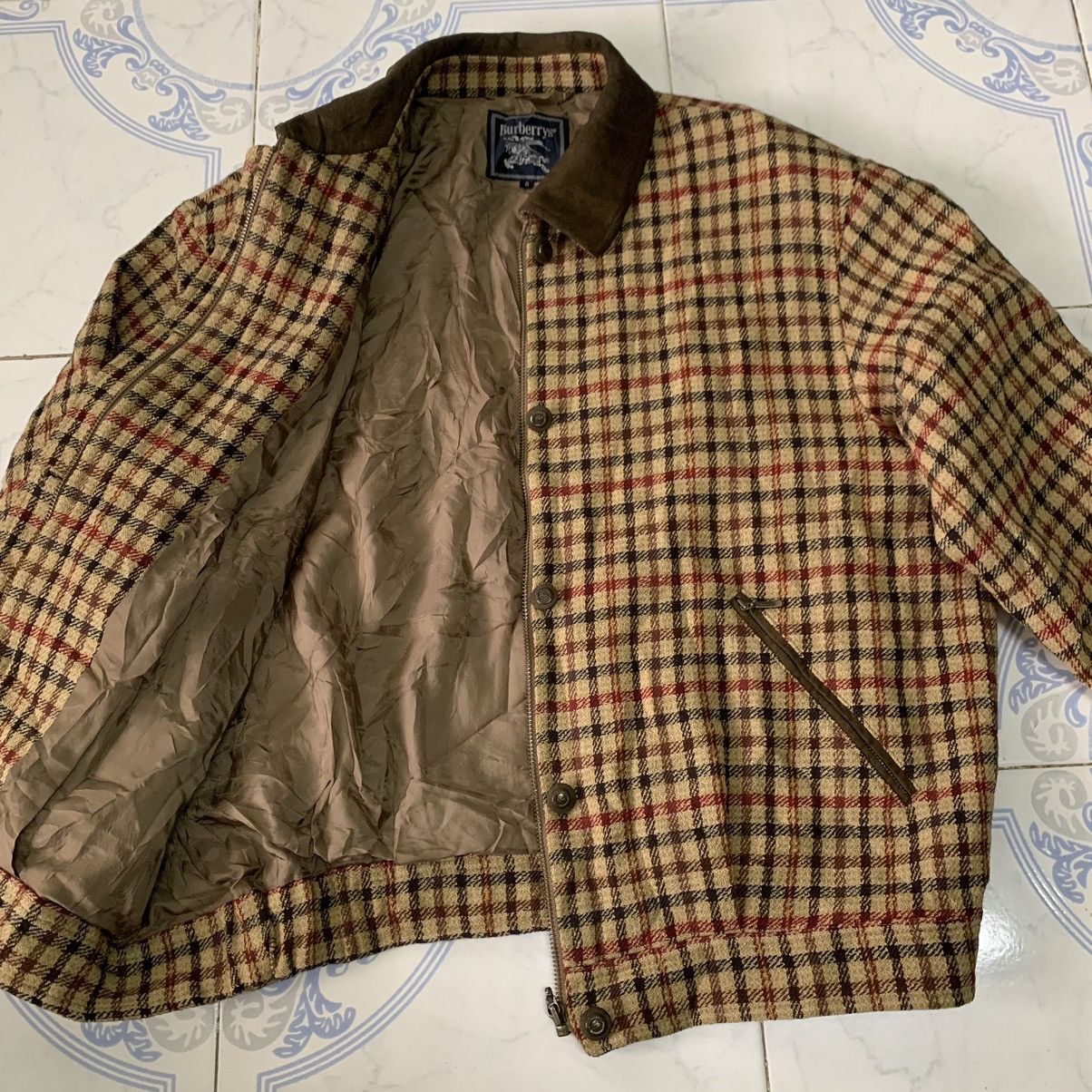Burberry Vtg Burberrys Checkered Like Wool Jacket Size M / US 6-8 / IT 42-44 - 14 Thumbnail
