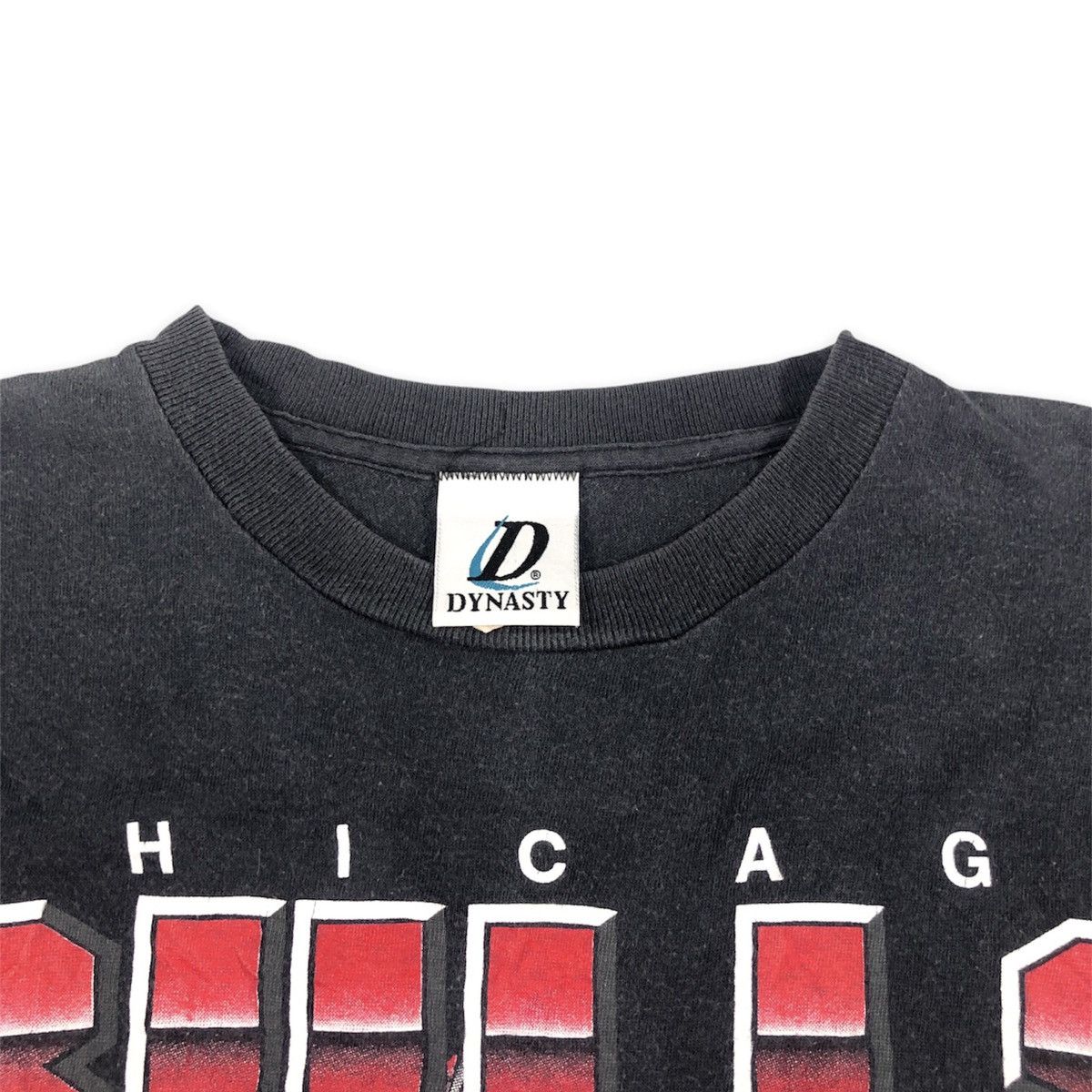 NBA Vintage 90s Chicago Bulls NBA Basketball OVP Tshirt Size US L / EU 52-54 / 3 - 3 Thumbnail