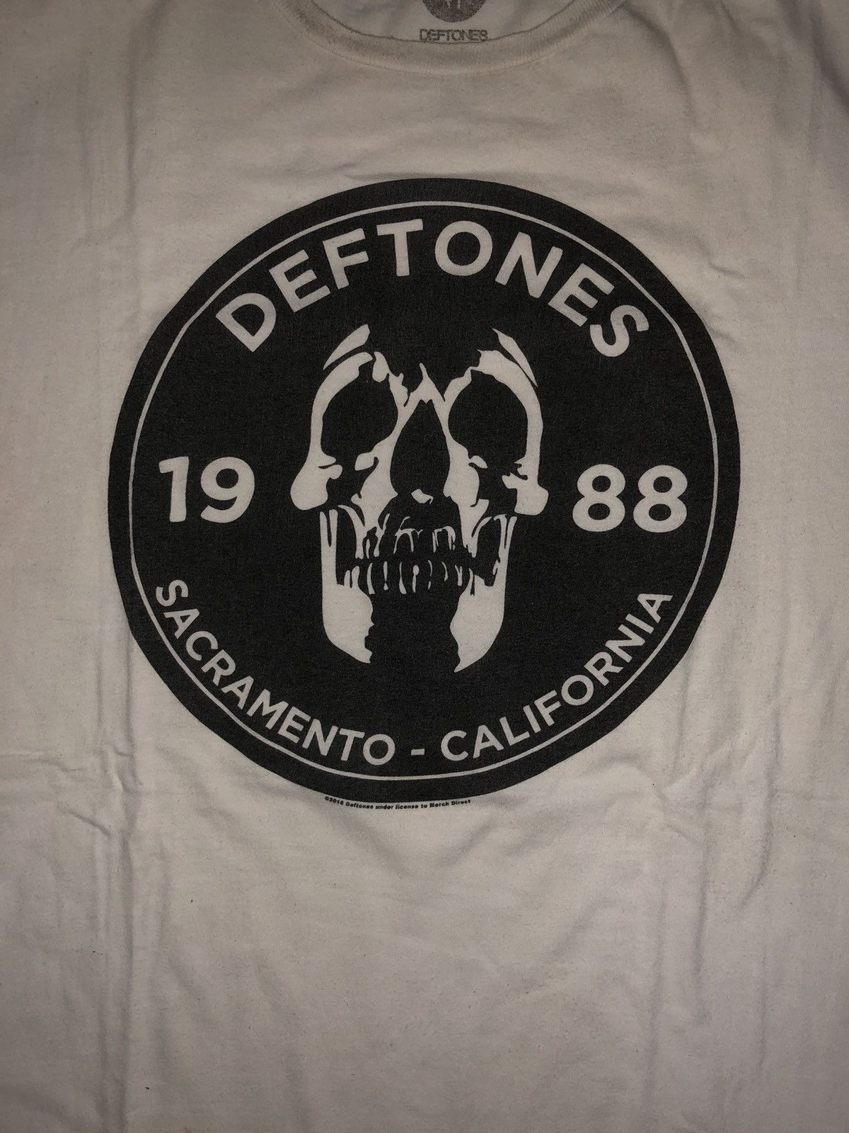 Band Tees × Vintage Deftones Sacramento 2016 Shirt Size US XL / EU 56 / 4 - 3 Thumbnail