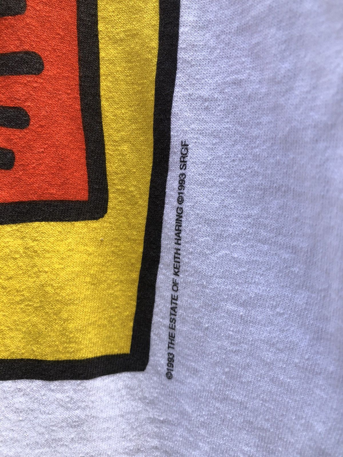 Keith Haring Vintage 1993 Keith Haring "rare find" Guggenheim museum Size US L / EU 52-54 / 3 - 5 Thumbnail