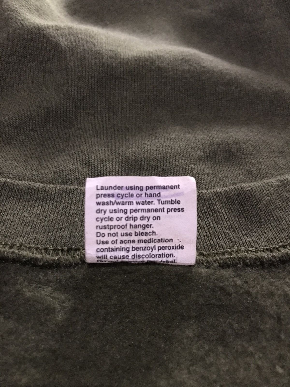Other 90s USMC Olive Crewneck sweatshirt size L Size US L / EU 52-54 / 3 - 4 Thumbnail