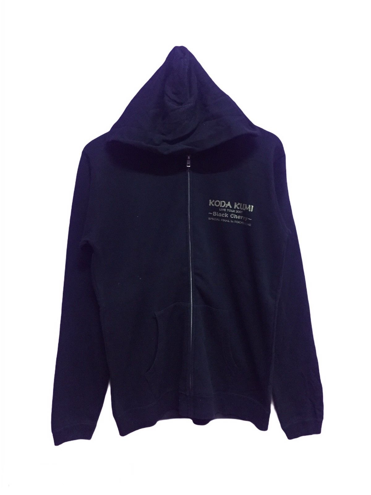 Japanese Brand Koda Kumi Live Tour 2007 Black Cherry Hoodies Size L Size US L / EU 52-54 / 3 - 1 Thumbnail