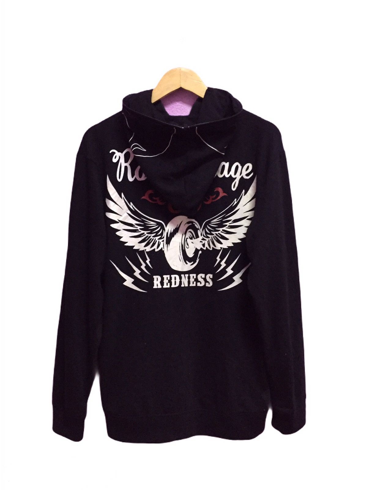 Japanese Brand Skeleton Full Zip Hoodies Size 3L Size US L / EU 52-54 / 3 - 2 Thumbnail