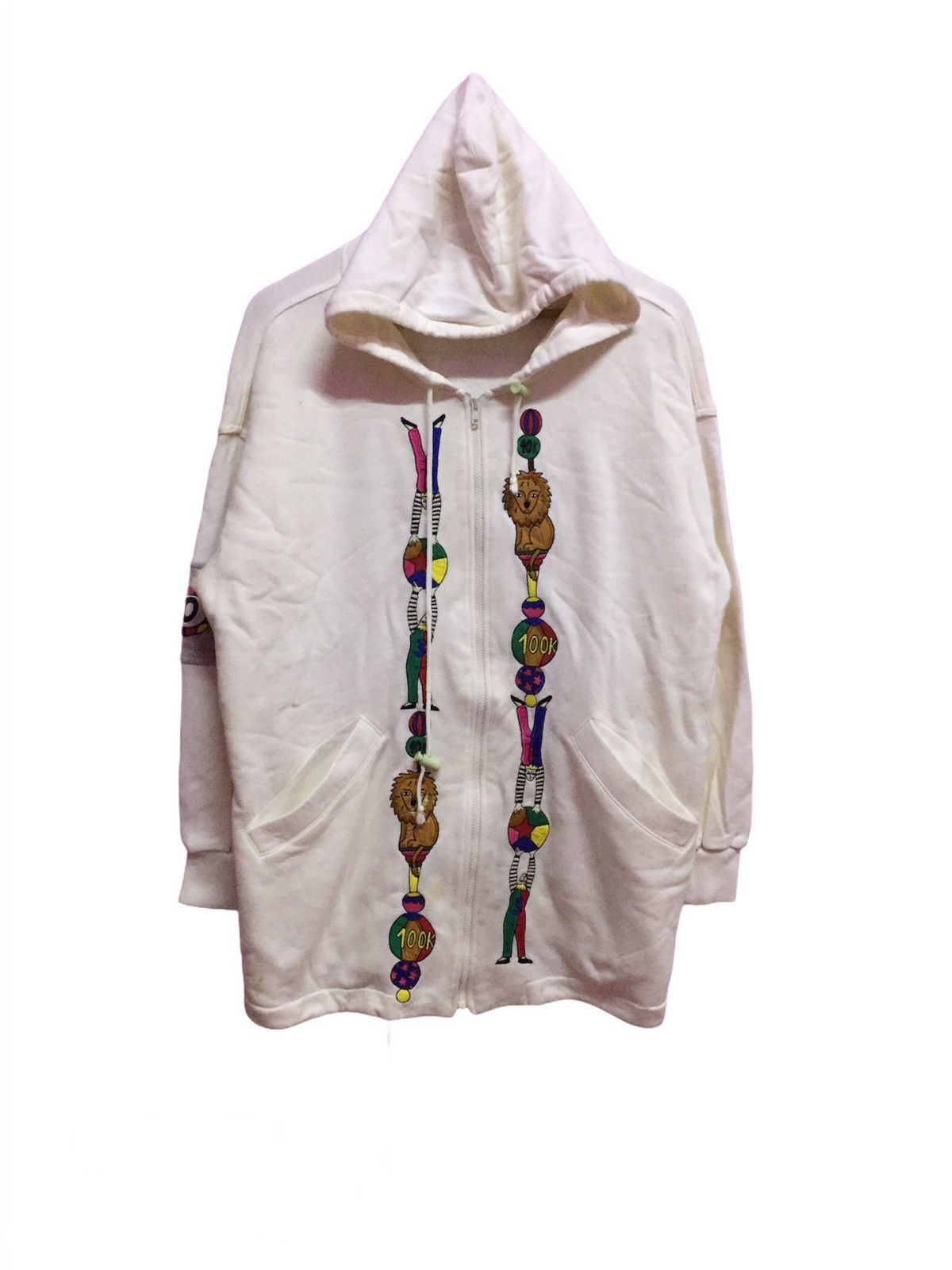 Jean Charles De Castelbajac Vintage 90s Jean Charles De Castelbajac Hoodies Size US XL / EU 56 / 4 - 1 Thumbnail