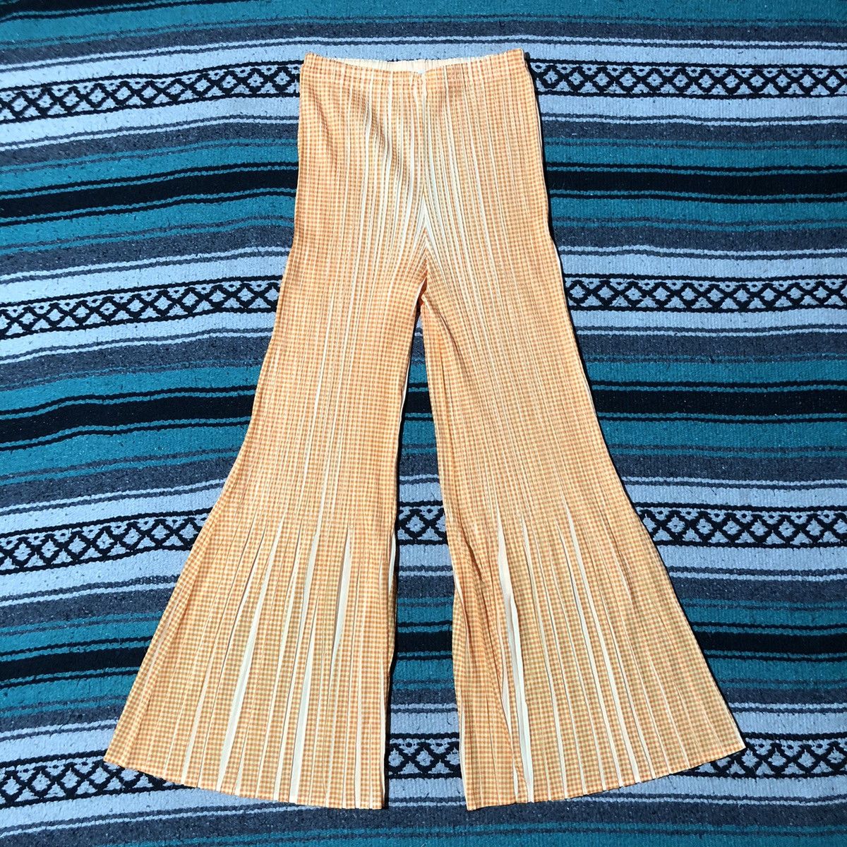 Pleats Please Issey Miyake Flare Pleat Pants