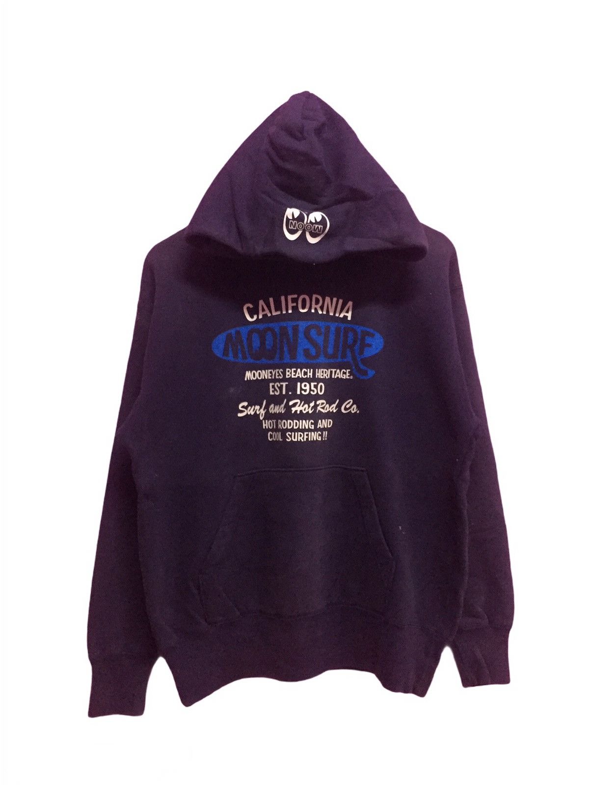 Vintage 90s Mooneyes California Beach Hoodies Size S