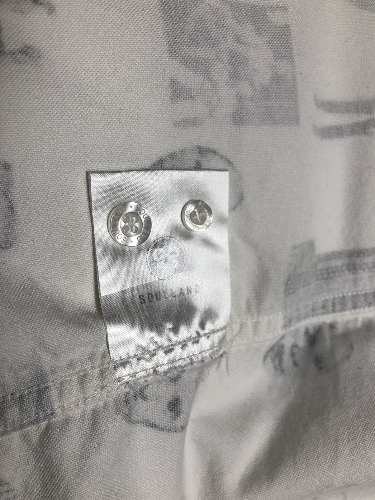 Soulland Soulland printed shirt Size US M / EU 48-50 / 2 - 7 Thumbnail