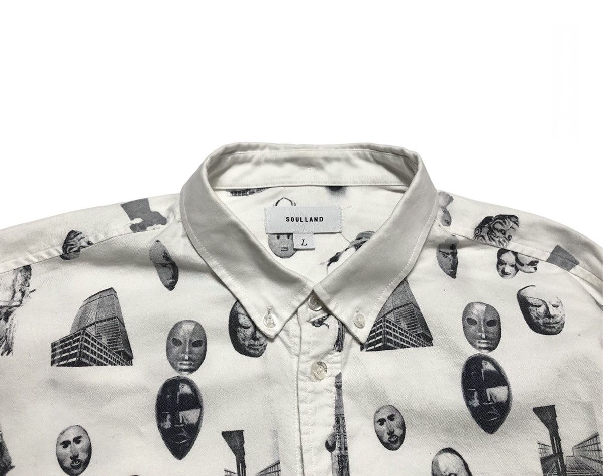 Soulland Soulland printed shirt Size US M / EU 48-50 / 2 - 2 Thumbnail