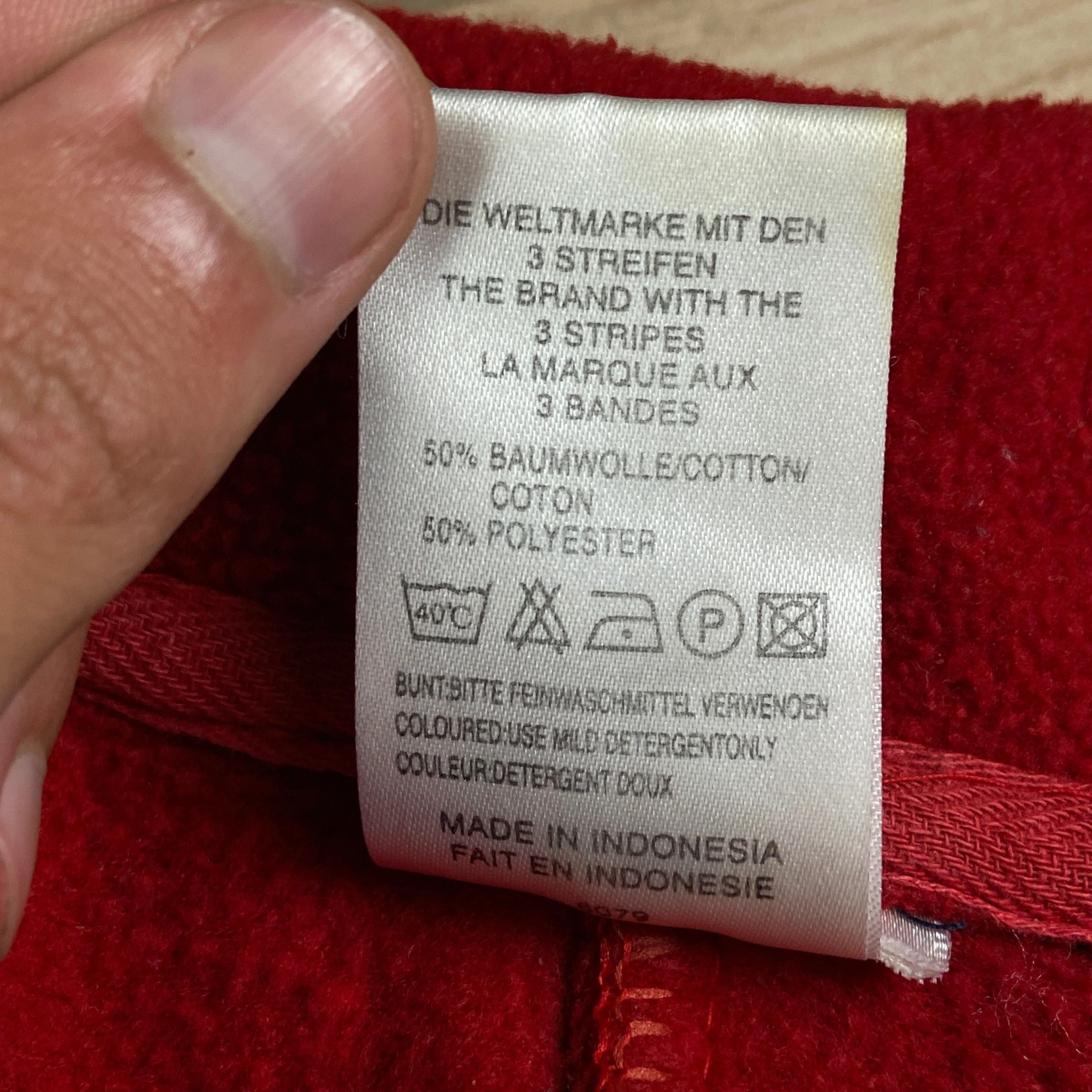 Adidas × Vintage Mens Fleece Sweatshirt Pullover Adidas Size XL Size US XL / EU 56 / 4 - 5 Thumbnail