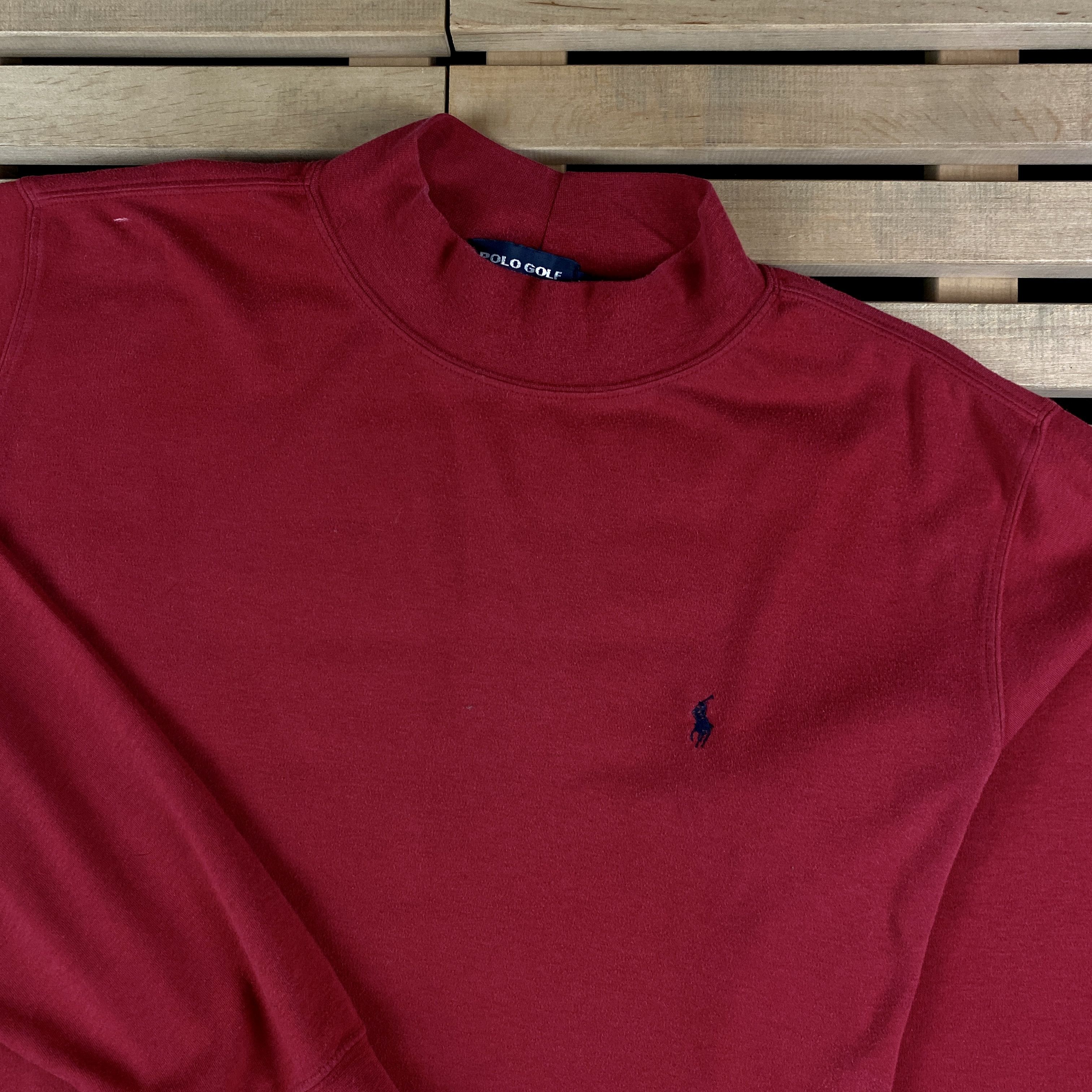 Polo Ralph Lauren × Ralph Lauren × Vintage Mens Sweatshirt Polo Golf Ralph Lauren Vintage Size XL Size US XL / EU 56 / 4 - 2 Thumbnail
