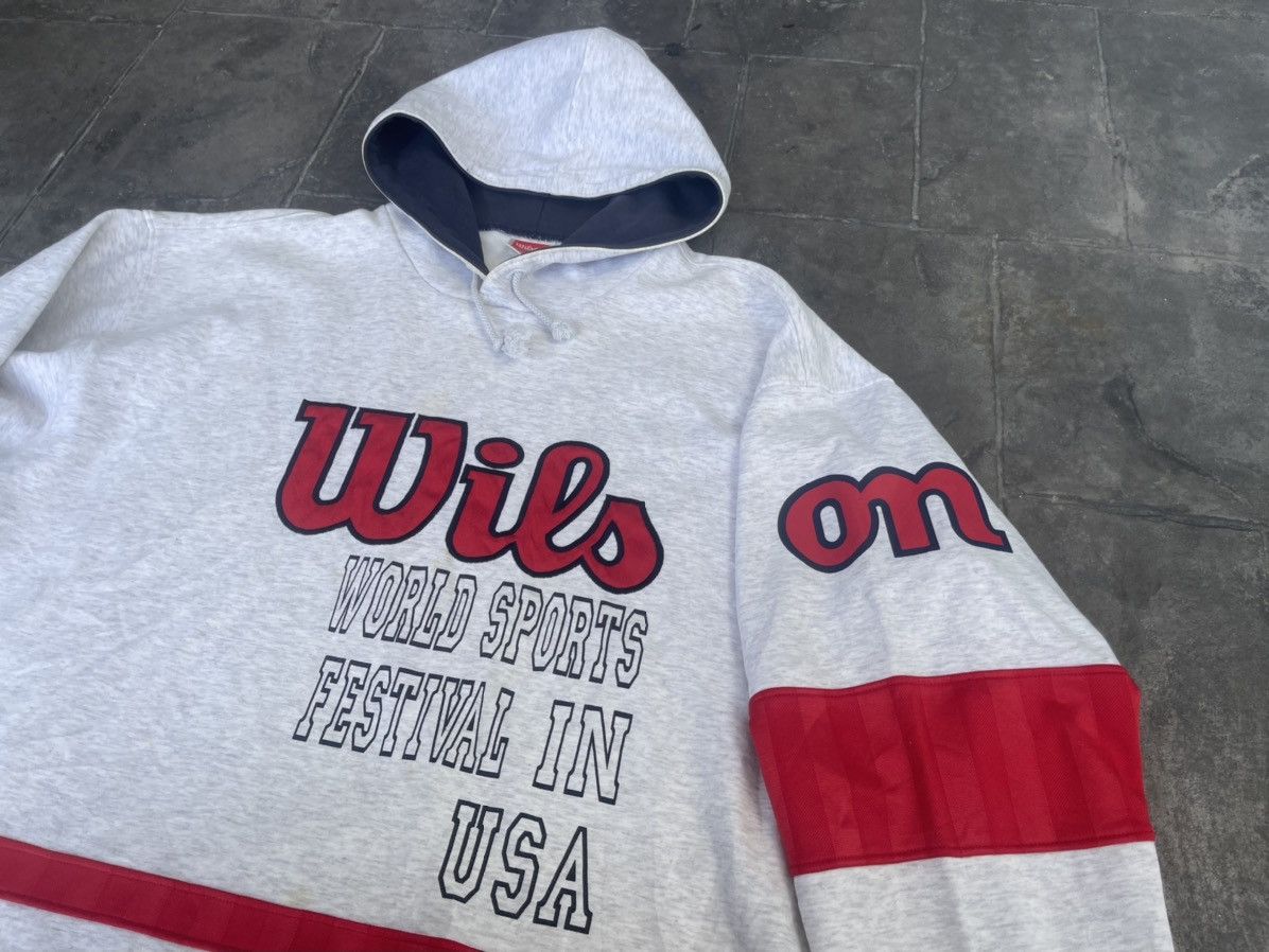 Wilson JAPAN MADE Wilson Made To Win Hoodie Size US L / EU 52-54 / 3 - 2 Thumbnail