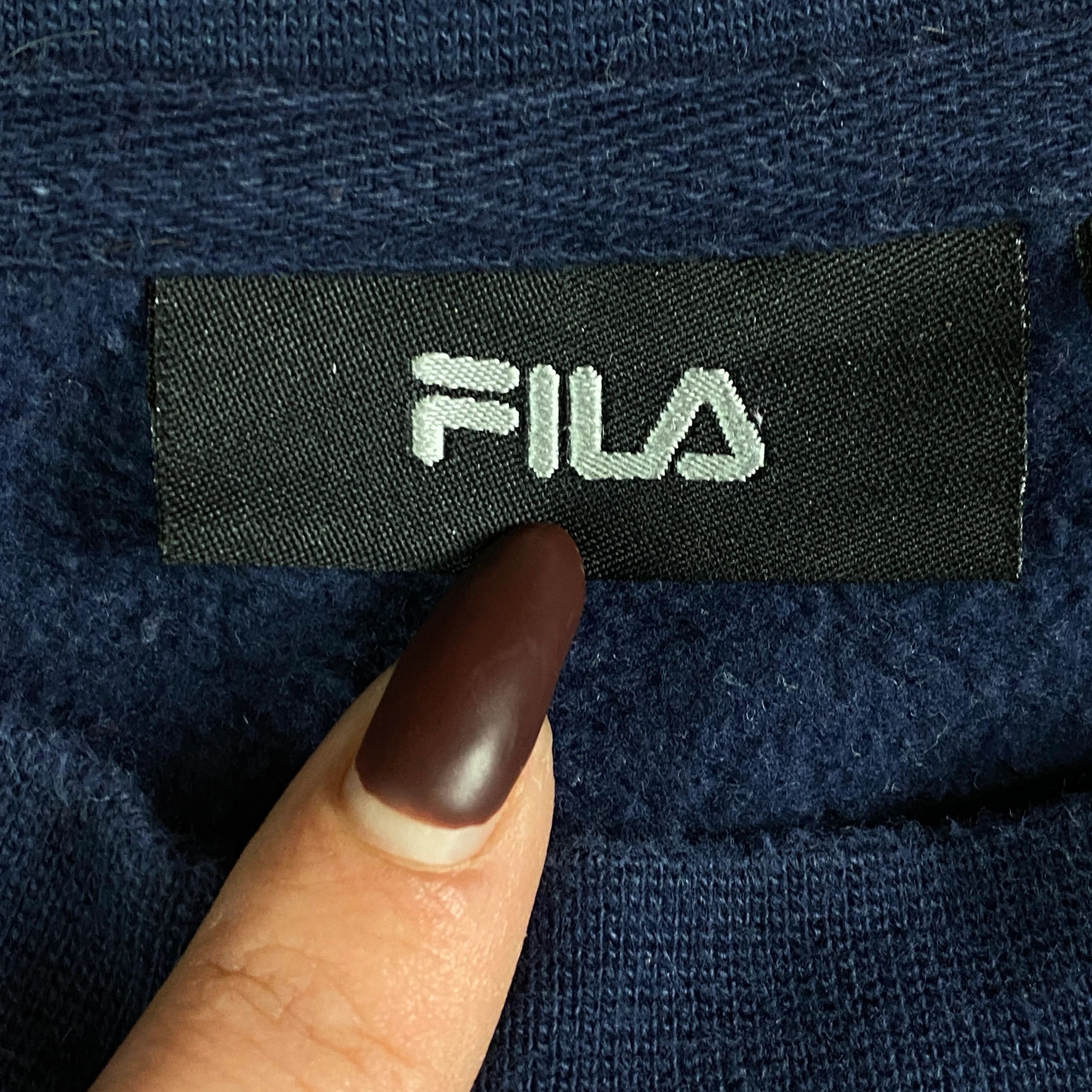 Fila × Vintage Mens Sweatshirt Fila Vintage Size XL Size US XL / EU 56 / 4 - 4 Thumbnail