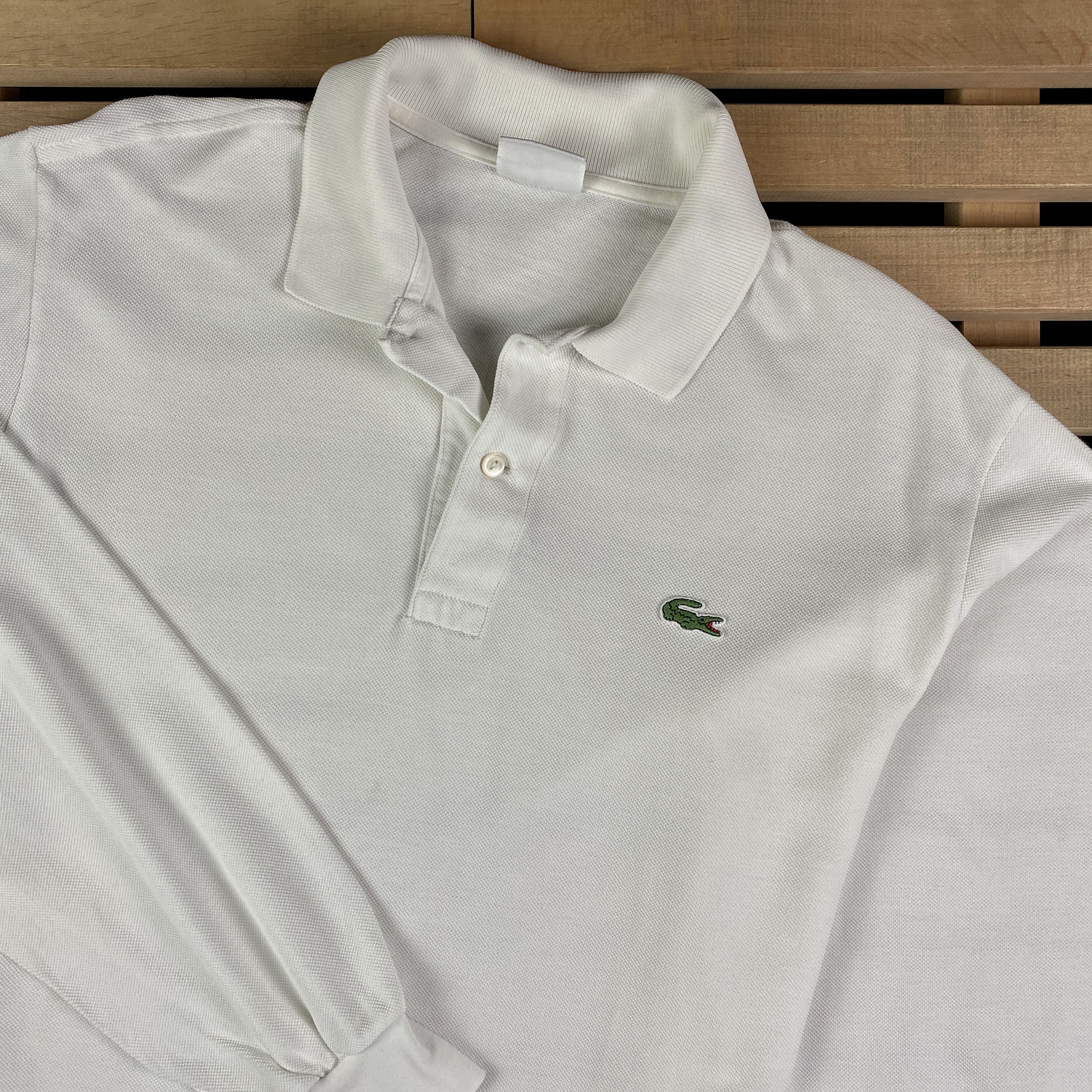 Lacoste × Vintage Men’s Rugby Sweatshirt Long Sleeve Lacoste Vintage Size 5 Size US XL / EU 56 / 4 - 2 Thumbnail