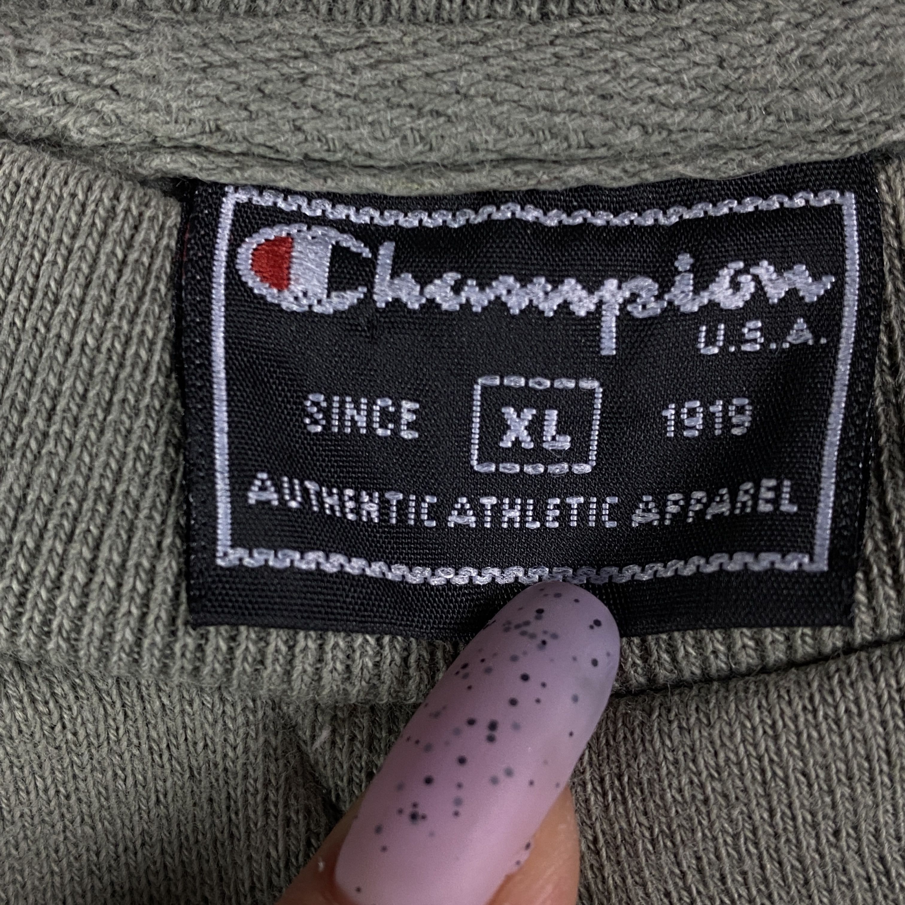 Champion × Vintage Mens Sweatshirt Champion Vintage Big Logo Size XL Size US XL / EU 56 / 4 - 8 Thumbnail