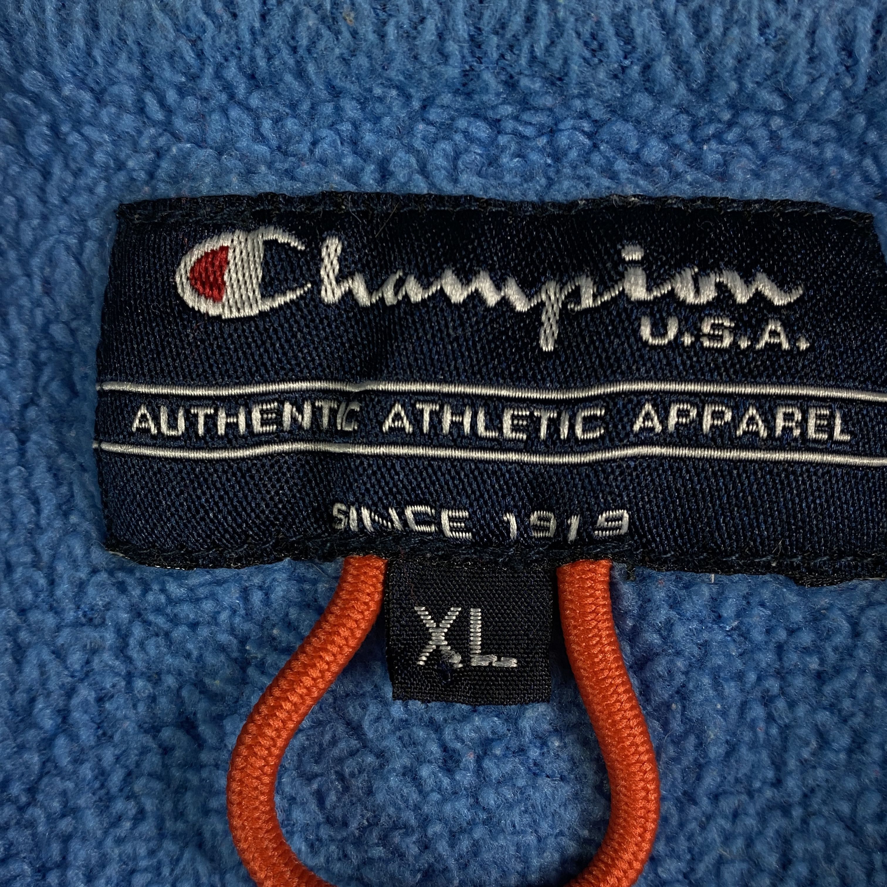 Champion × Vintage Mens Fleece Sweatshirt Pullover Champion Vintage Size XL Size US XL / EU 56 / 4 - 5 Thumbnail