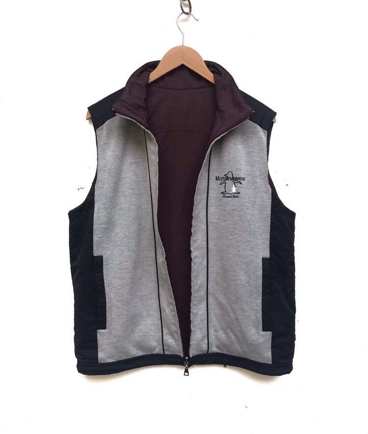 Vintage 🔥Munsingwear Grand Slam Riversible Vests Size US M / EU 48-50 / 2 - 5 Thumbnail