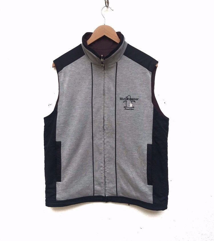 Vintage 🔥Munsingwear Grand Slam Riversible Vests Size US M / EU 48-50 / 2 - 3 Thumbnail