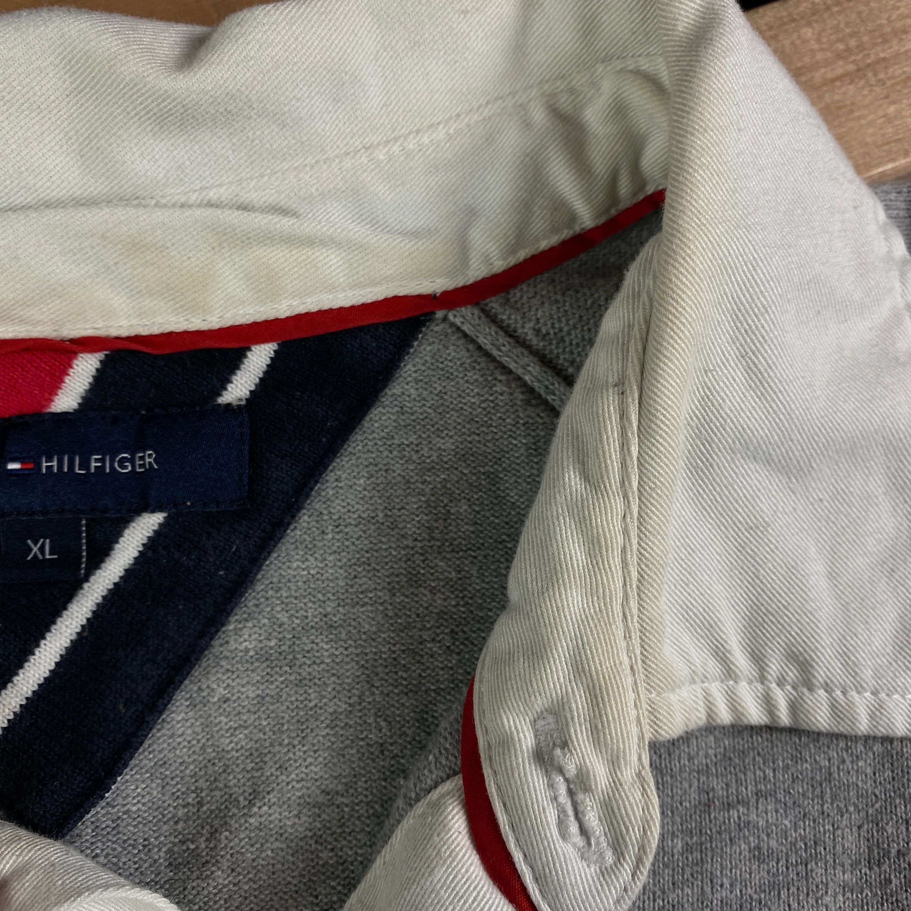 Tommy Hilfiger × Vintage Mens Rugby Sweatshirt Tommy Hilfiger Vintage Size XL Size US XL / EU 56 / 4 - 4 Thumbnail