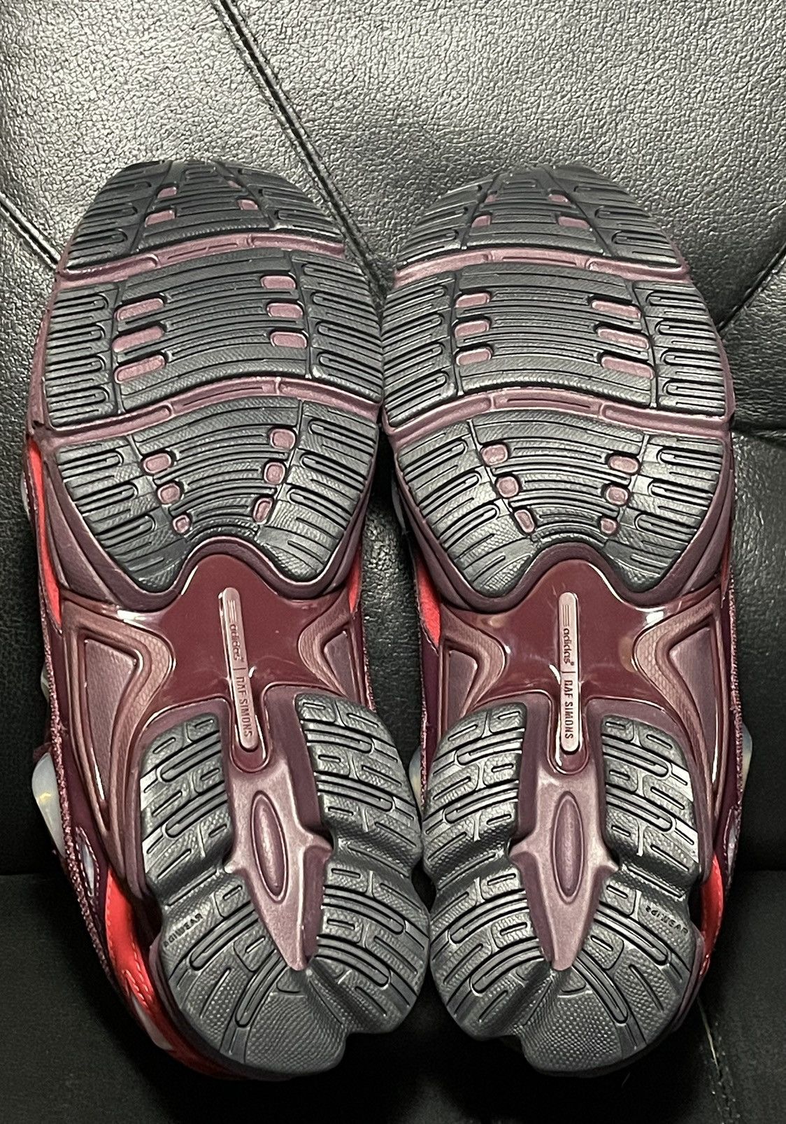 Adidas × Raf Simons Raf Simons x Ozweego 3 Burgundy Size US 10 / EU 43 - 8 Thumbnail