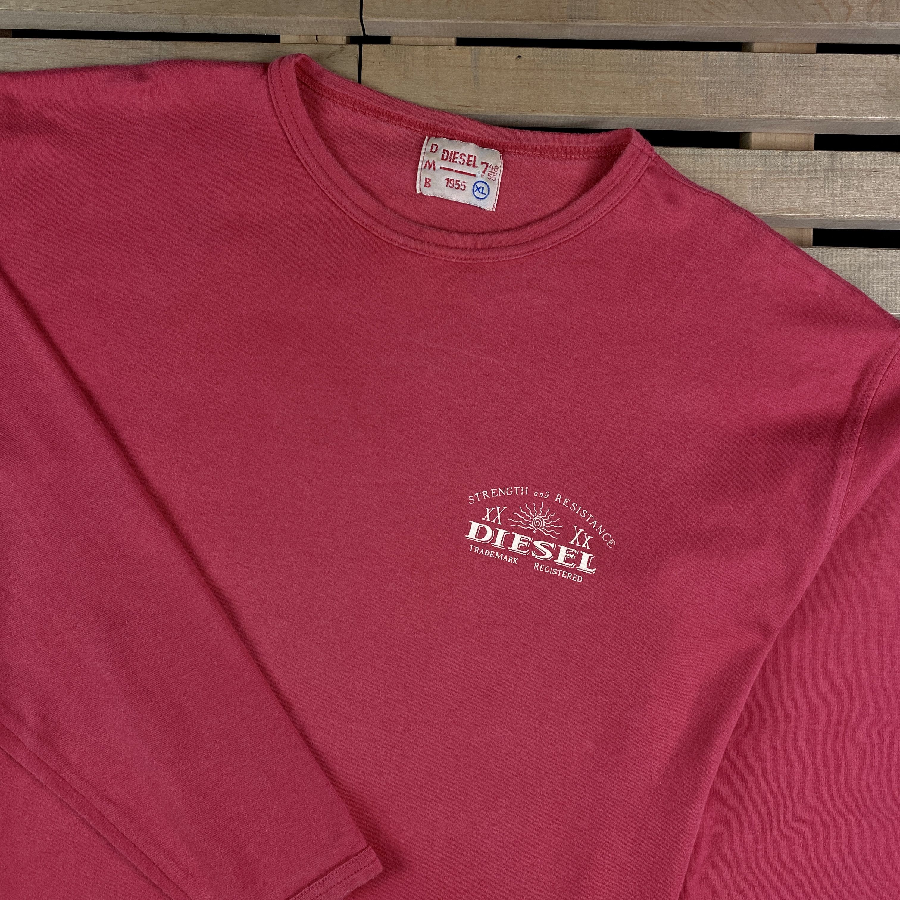 Diesel × Vintage Mens Sweatshirt Long Sleeve Diesel Vintage Size XL Size US XL / EU 56 / 4 - 2 Thumbnail