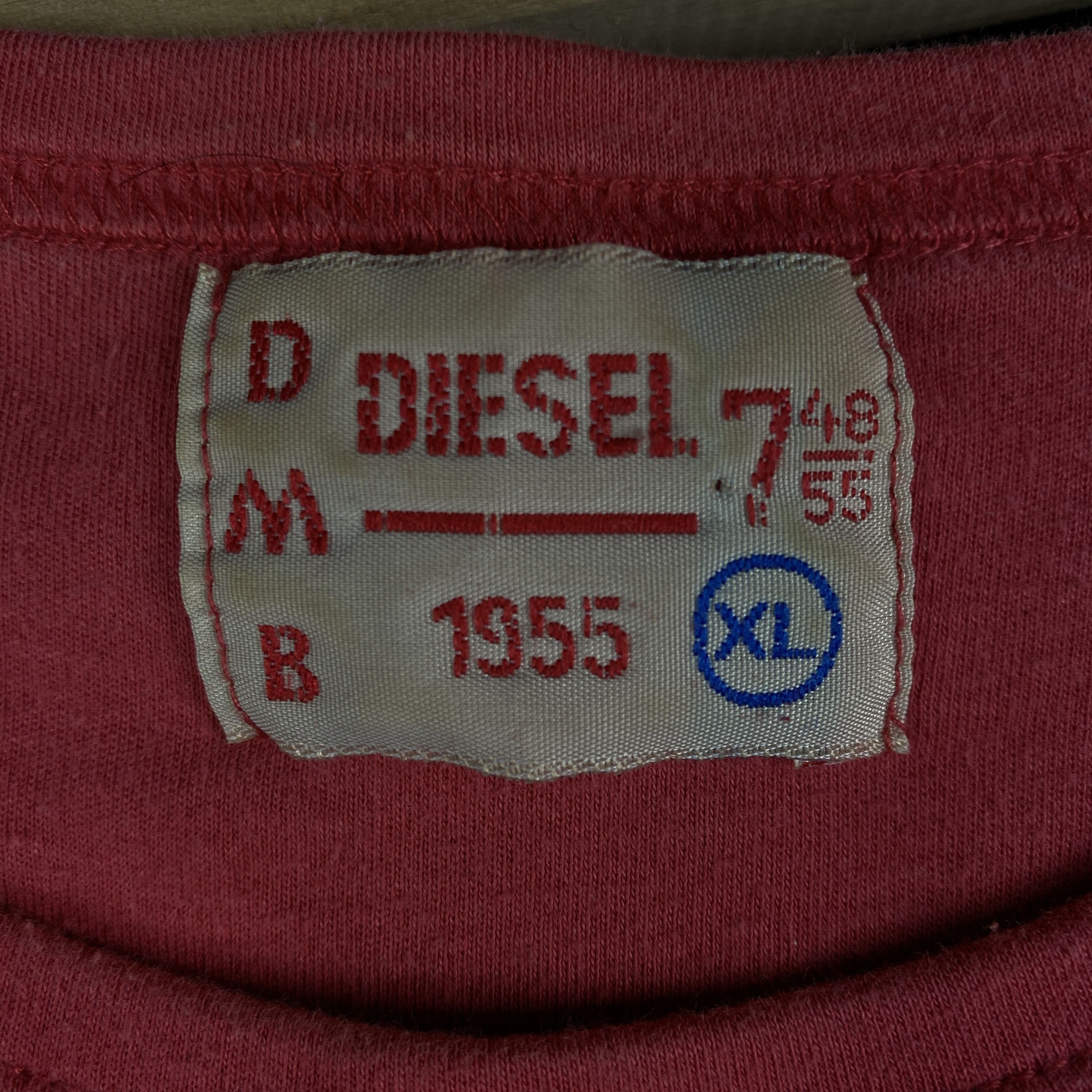Diesel × Vintage Mens Sweatshirt Long Sleeve Diesel Vintage Size XL Size US XL / EU 56 / 4 - 4 Thumbnail