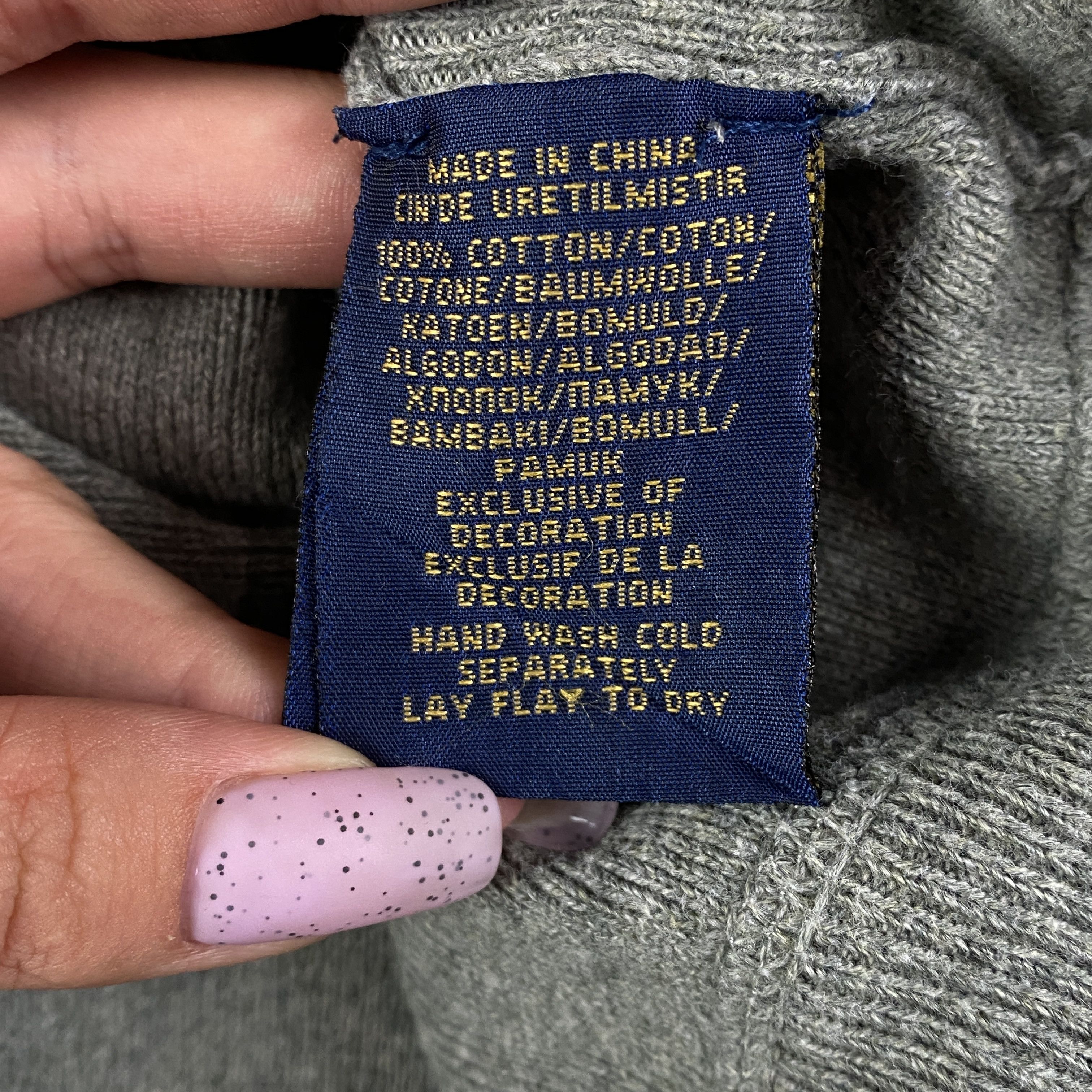 Polo Ralph Lauren × Ralph Lauren Men’s Sweatshirt Long Sleeve Polo By Ralph Lauren Size XL Size US XL / EU 56 / 4 - 5 Thumbnail