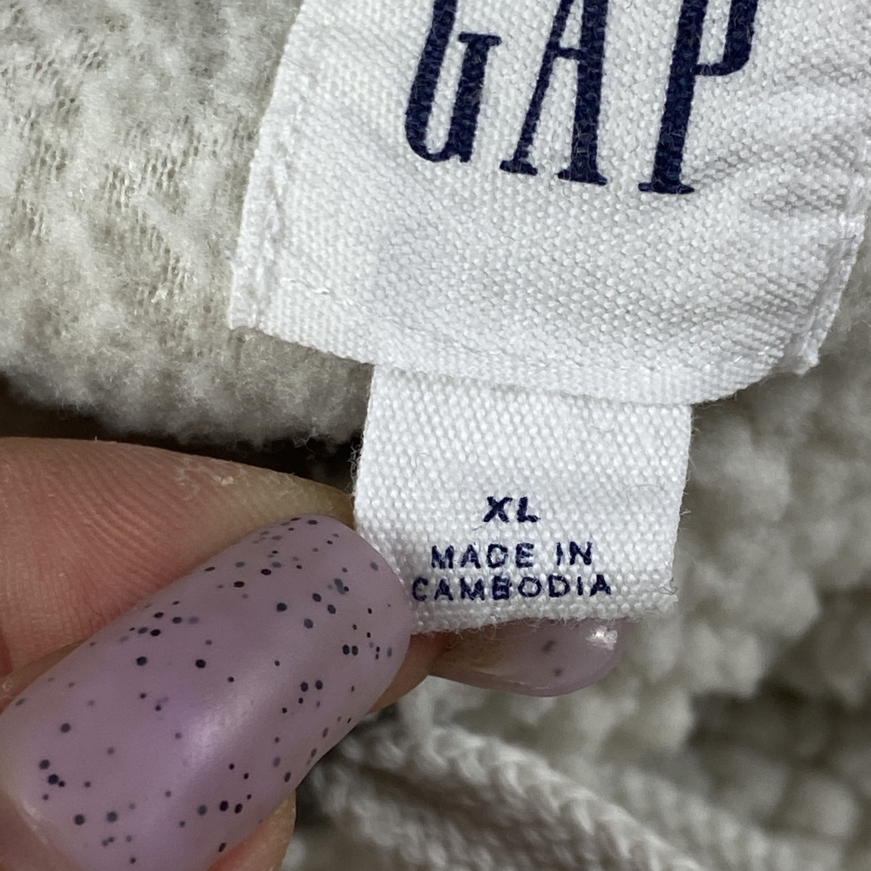 Gap × Vintage Men’s Fleece Hoodie Gap Vintage Size XL Size US XL / EU 56 / 4 - 5 Thumbnail