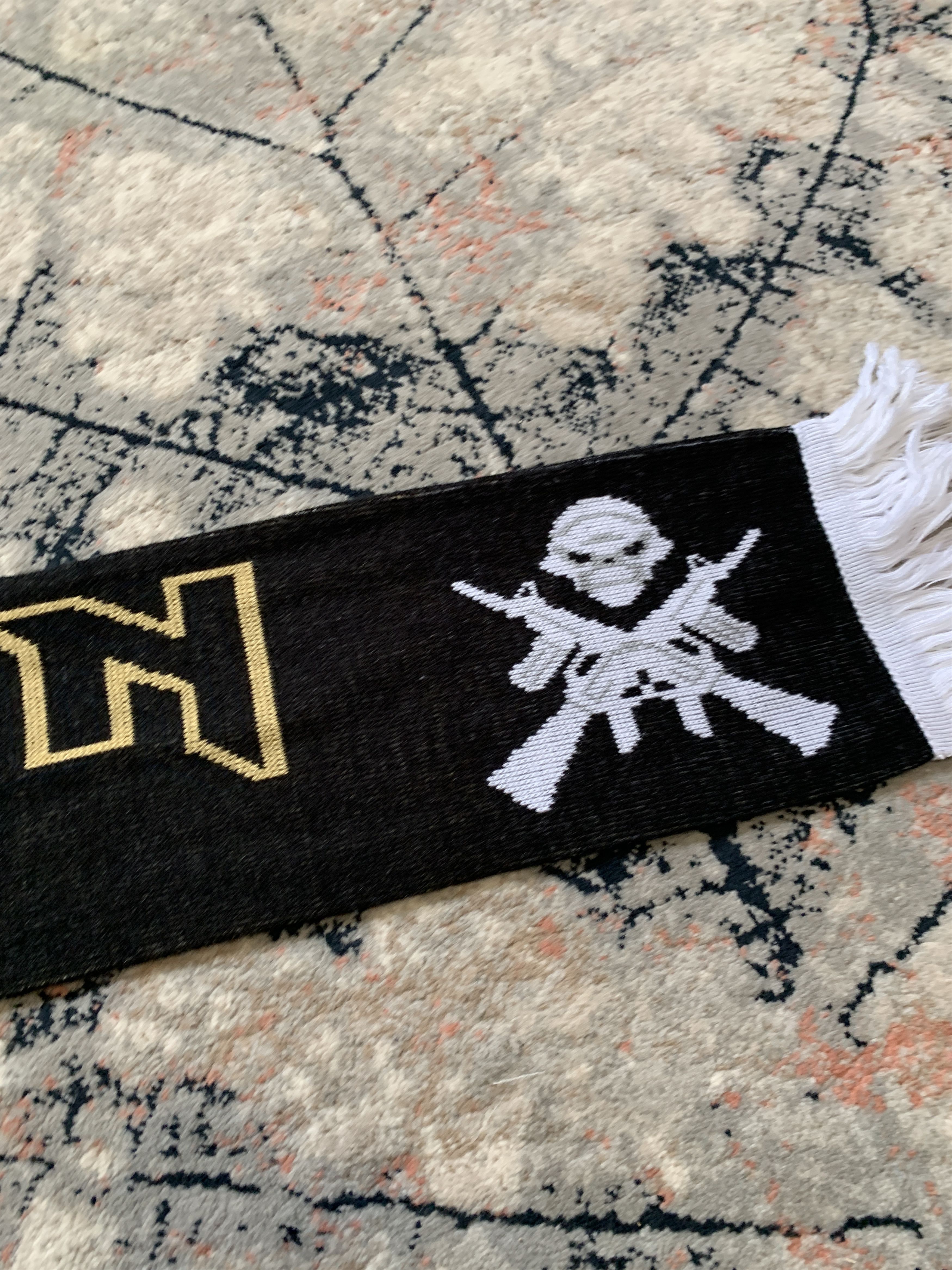Band Tees × Iron Maiden × Vintage Iron Maiden Scandinavian Tour 2006 Scarf Size ONE SIZE - 4 Thumbnail