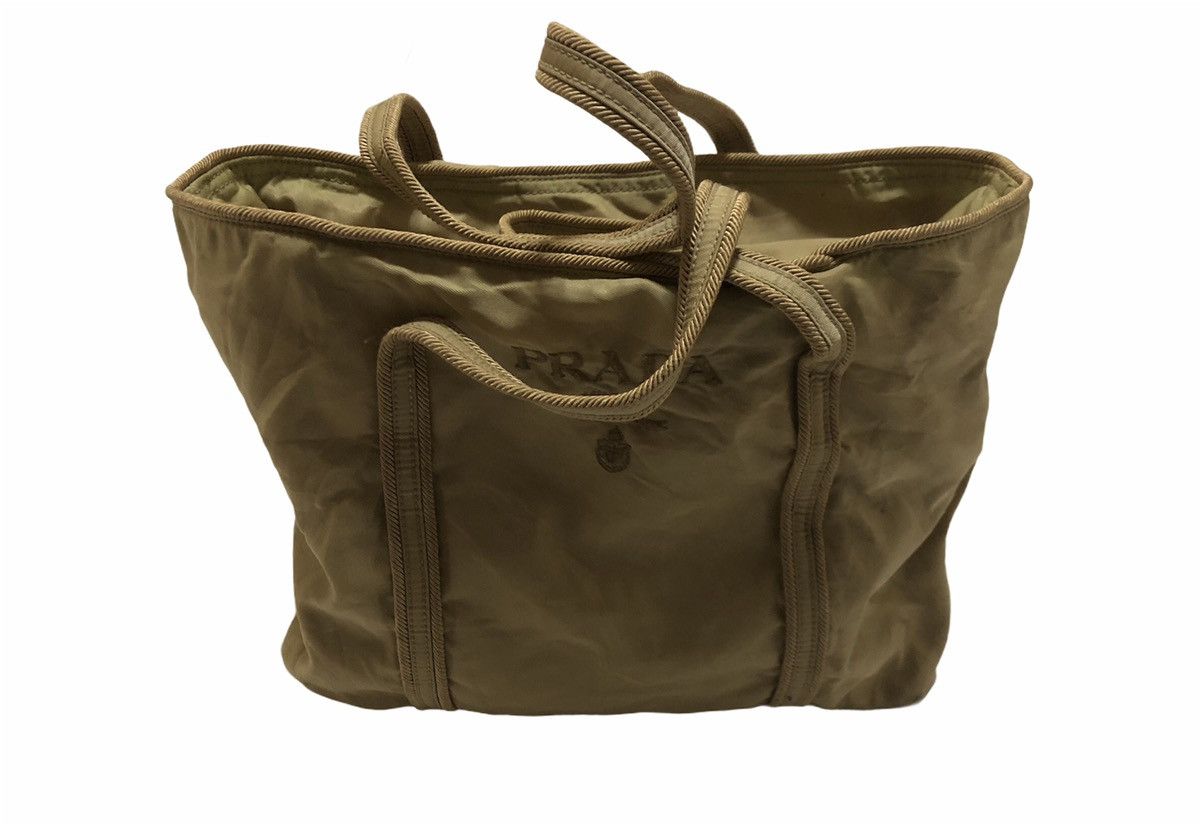 Prada Vintage Prada Tote Handle Bag Spring Summer Size ONE SIZE - 7 Thumbnail