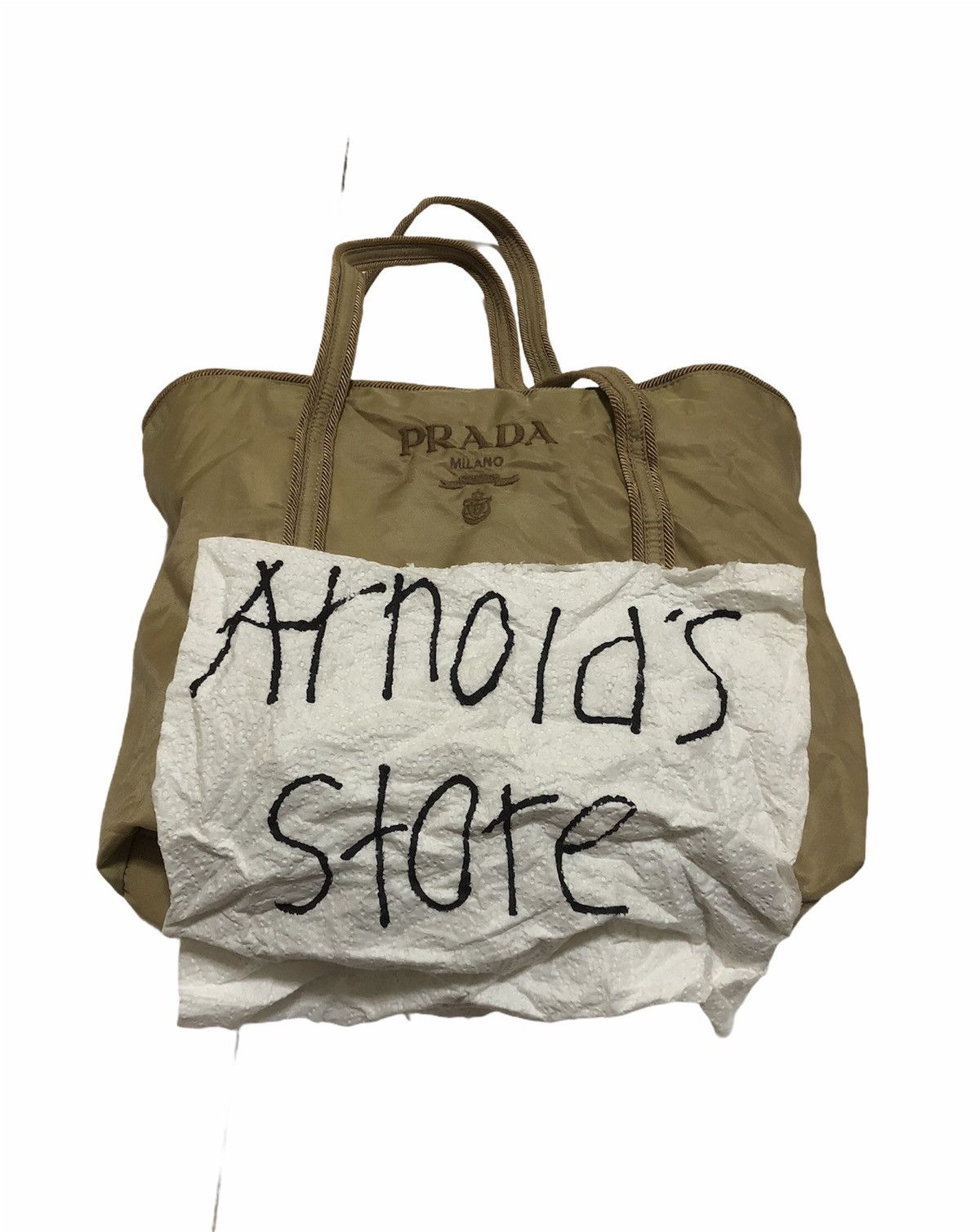 Prada Vintage Prada Tote Handle Bag Spring Summer Size ONE SIZE - 21 Thumbnail