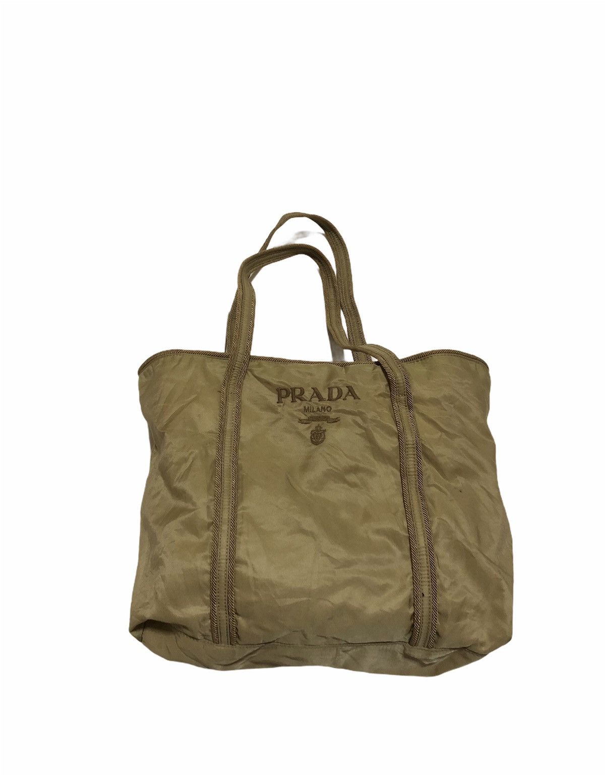 Prada Vintage Prada Tote Handle Bag Spring Summer Size ONE SIZE - 1 Thumbnail